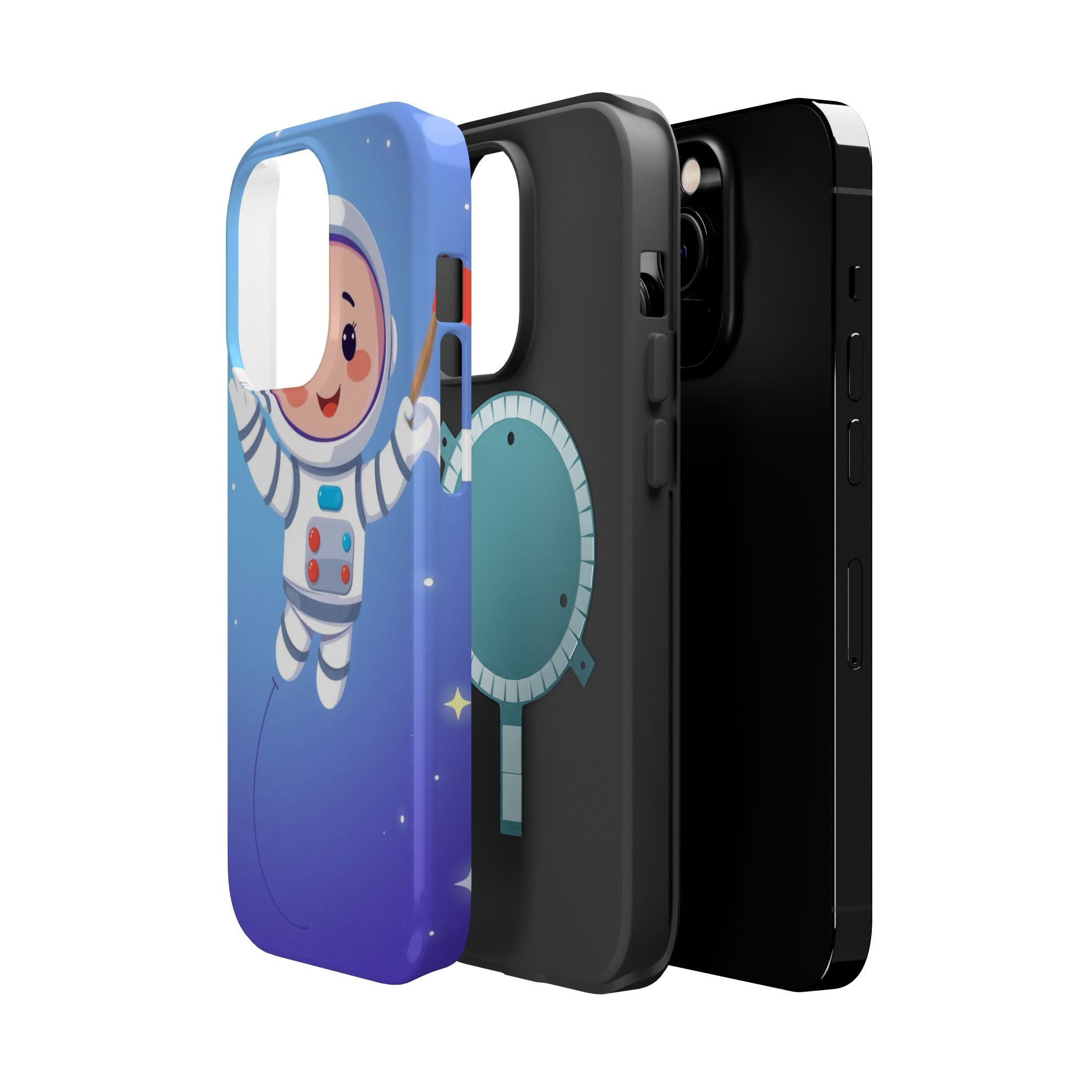 iPhone Cute Astronaut Floating Kids Fun iPhone Phone Case Gift Slim · iPhone Cas