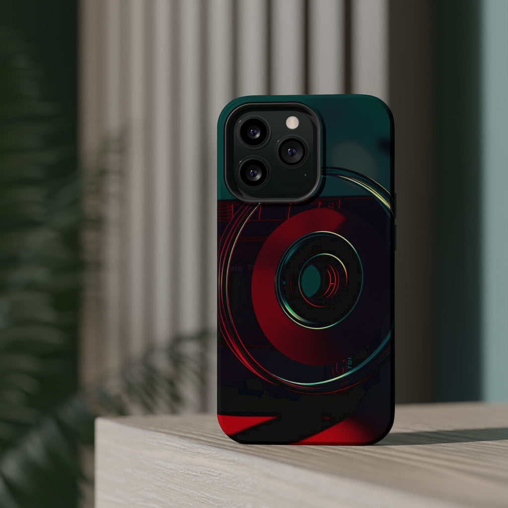iPhone Vibrant Cassette Tape Rewind Design Slim Everyday Designer Case · iPhone