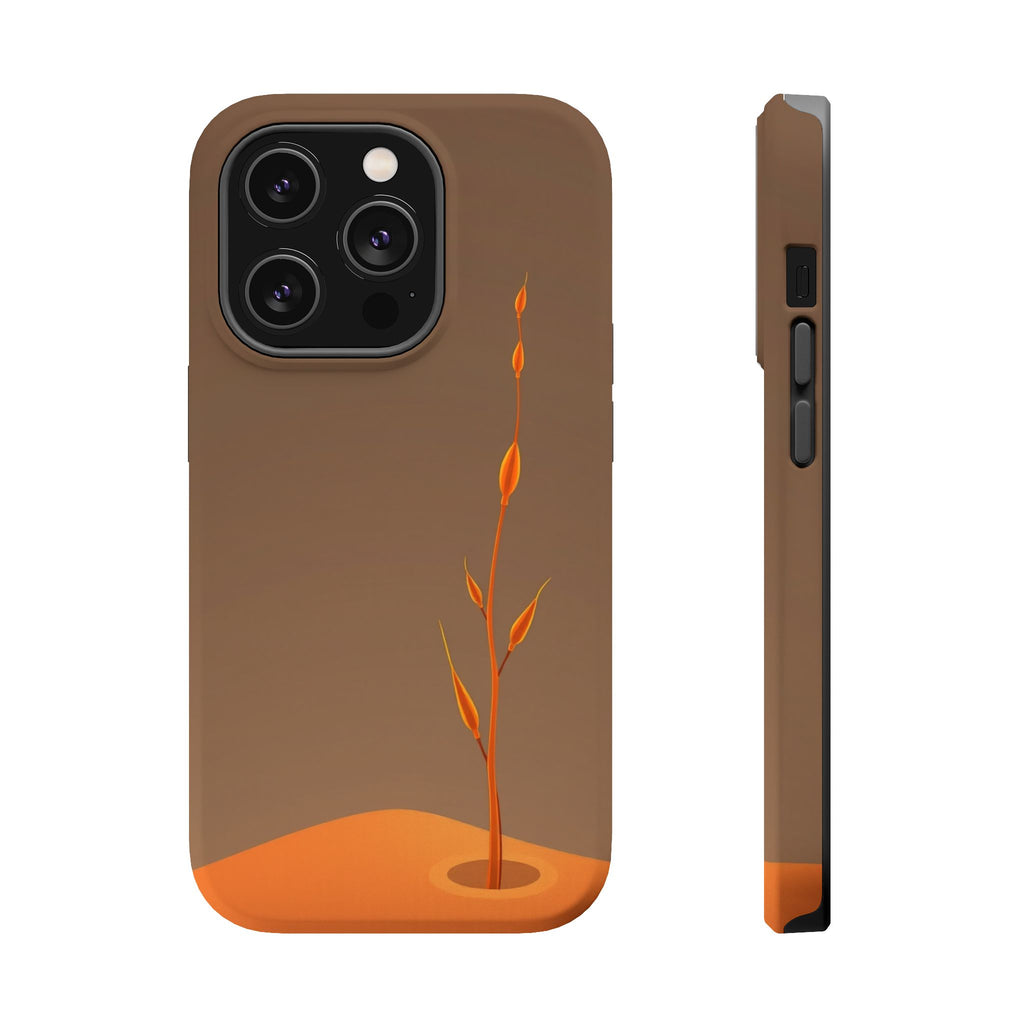 iPhone Minimalist Stem Line Art Slim Everyday Designer Case Galaxy · iPhone Case