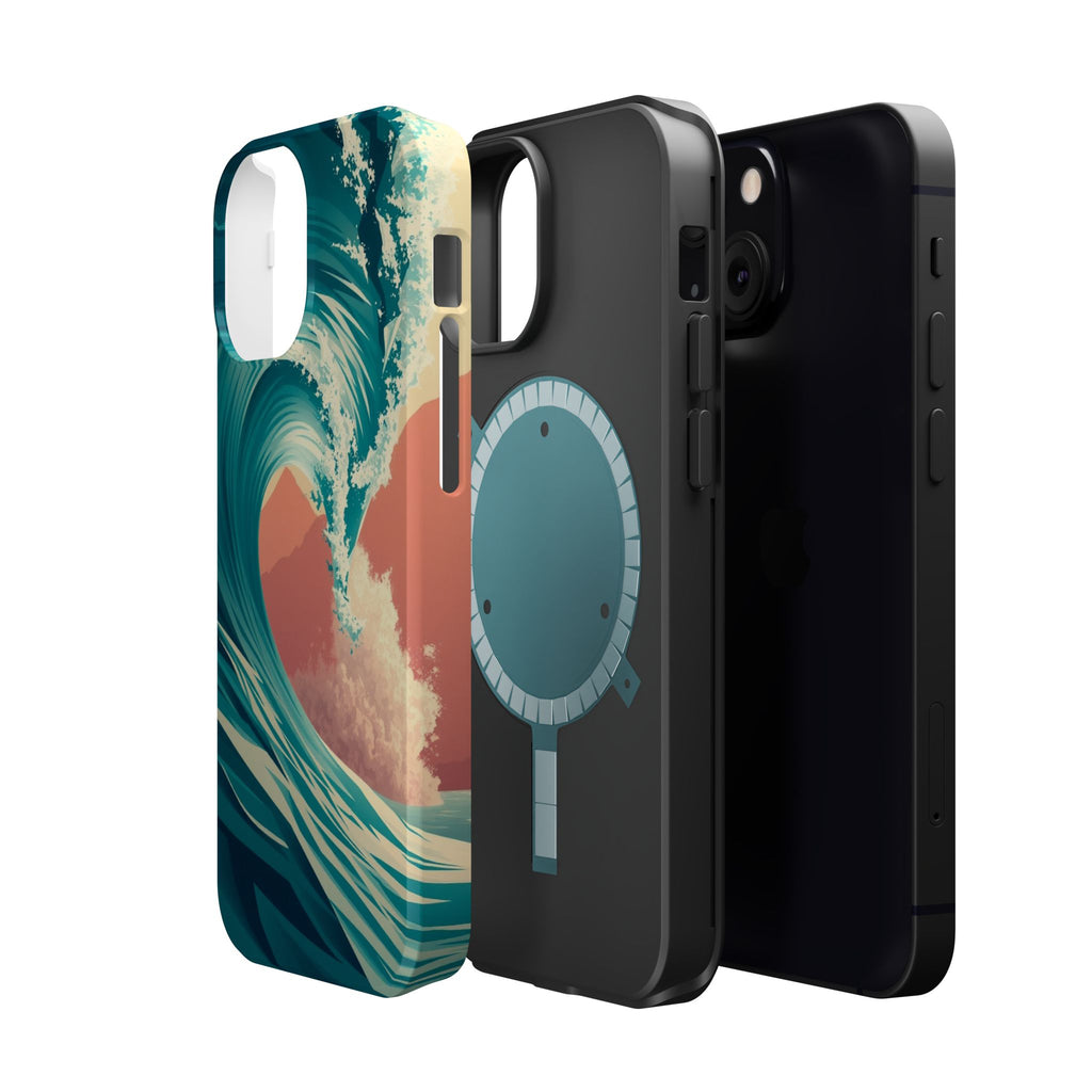 iPhone Ocean Wave Crash Cinematic Art Slim Everyday Designer Case · iPhone Case