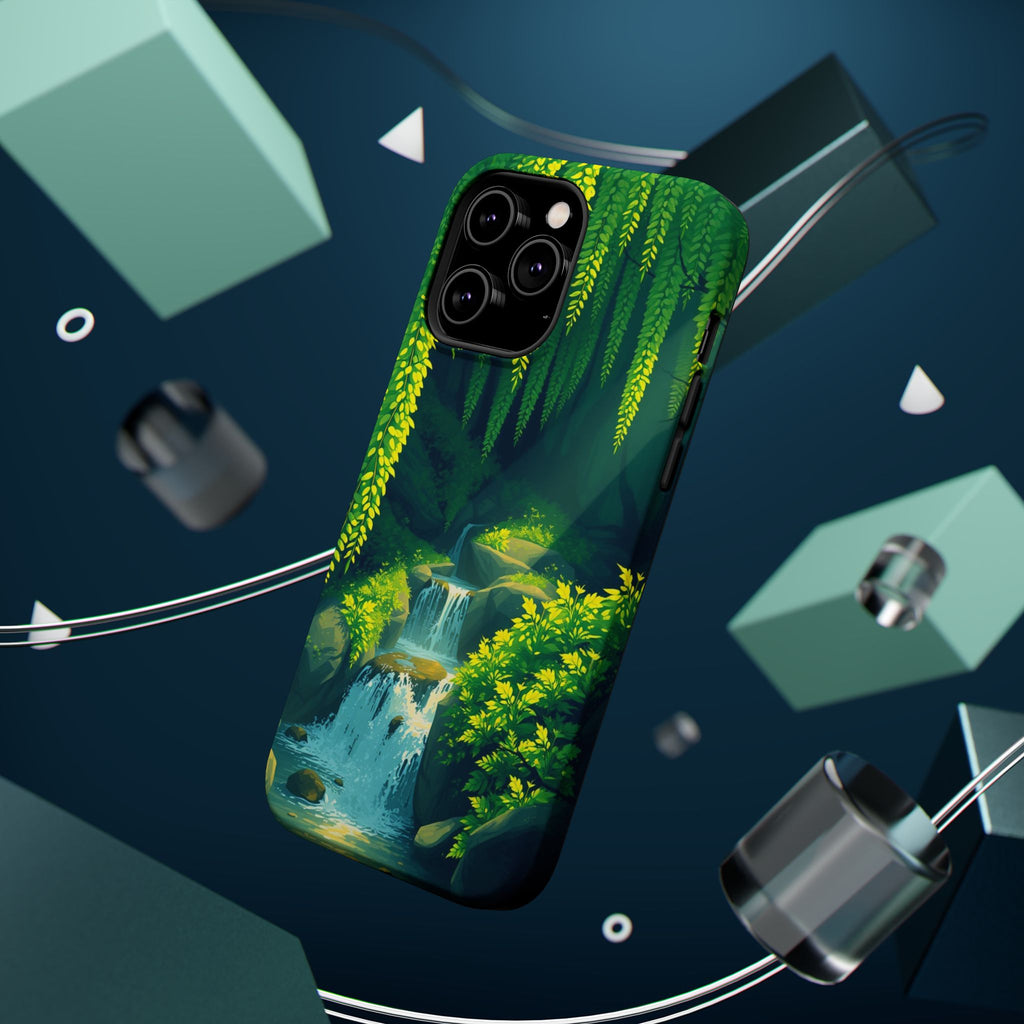 iPhone Earthy Wisteria Cascade Design Slim Everyday iPhone 13 Designer · iPhone