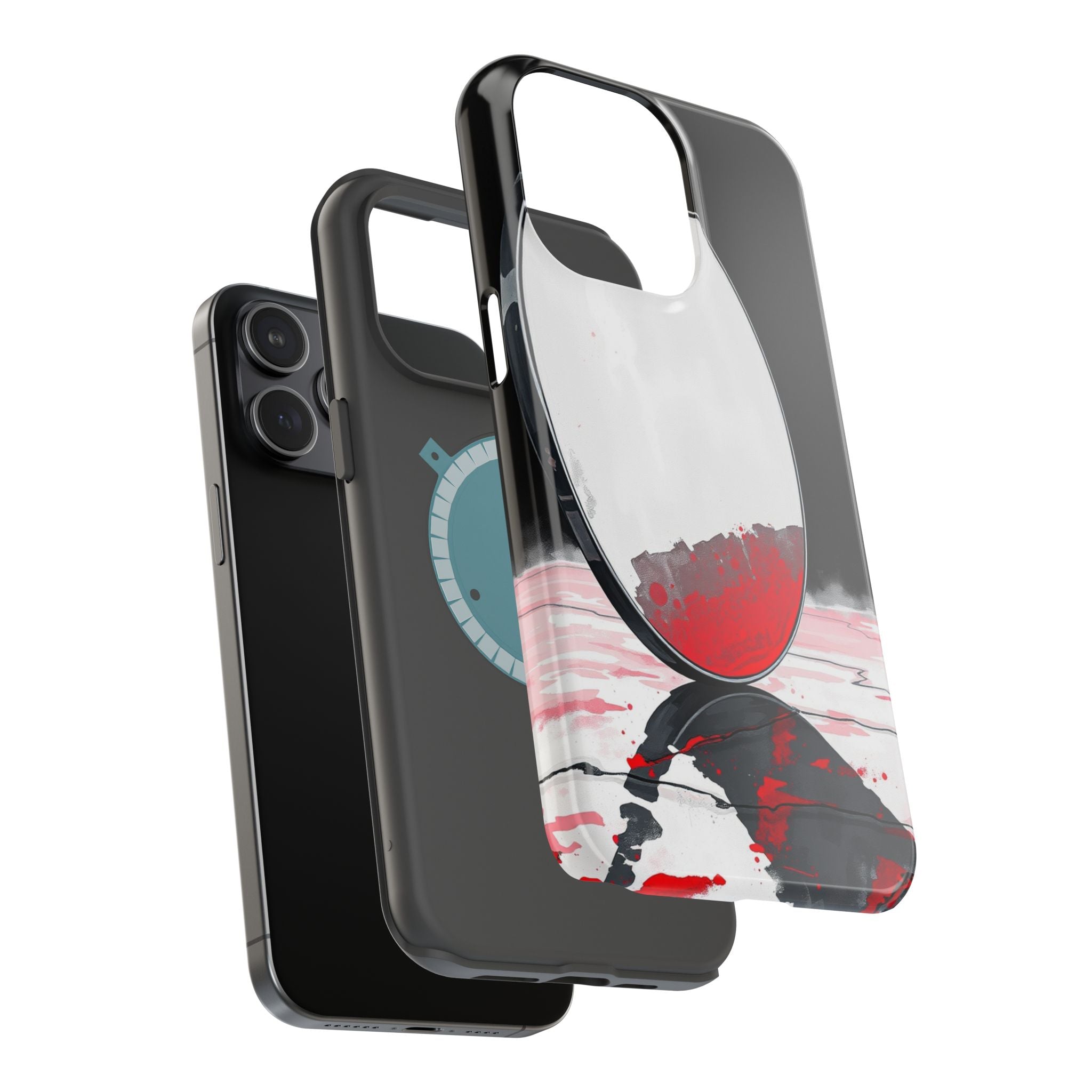 iPhone Earthy Salt Flat Mirror Design Slim Everyday Designer Case · iPhone Case