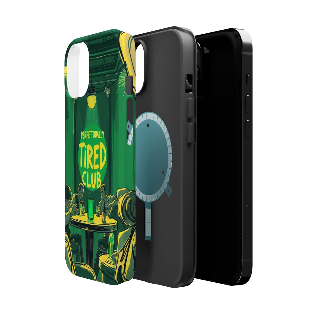 iPhone Radiant Perpetually Tired Club Design Slim Everyday Designer Case · iPhon