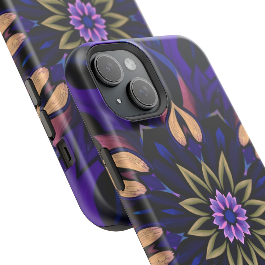 iPhone Floral Mandala Mystic Art Bold Modern Everyday Snap Case · iPhone Case