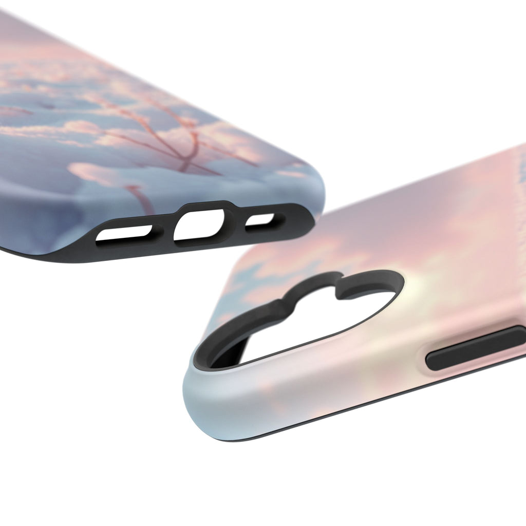iPhone Snow Field Enchanted Art 13 Bold Modern Everyday Snap Case · iPhone Case
