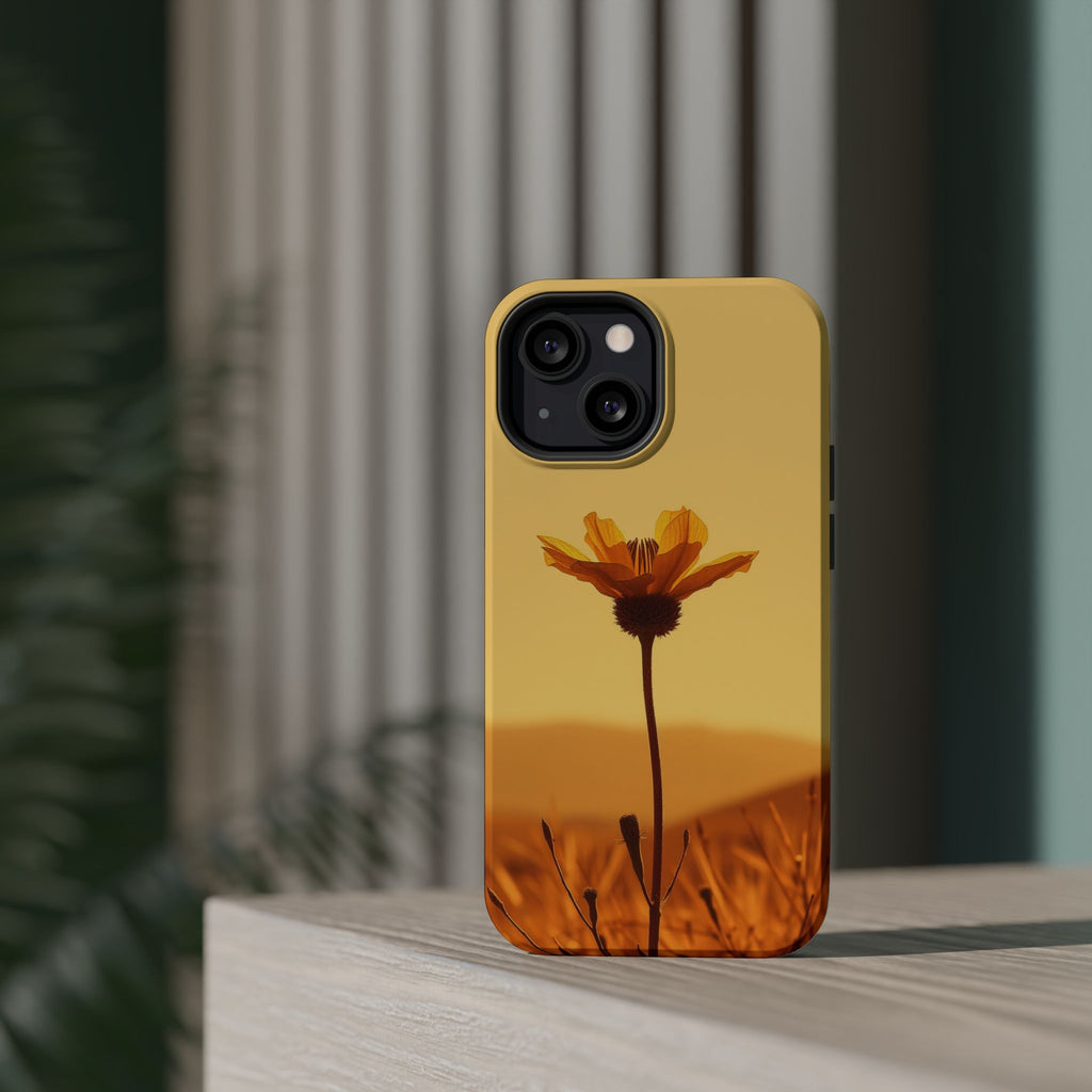 iPhone Desert Flower Cinematic Art Bold Modern Everyday Snap Case · iPhone Case