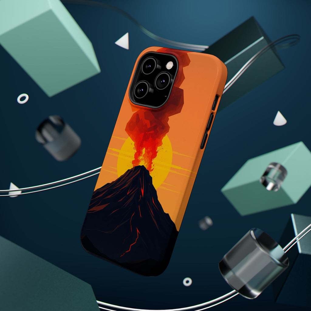 iPhone Vibrant Volcanic Eruption Design Slim Everyday iPhone Designer · iPhone C
