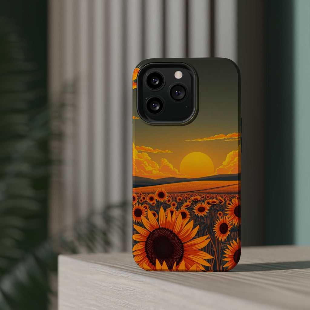 iPhone Vibrant Sunflower Prairie Design Slim Everyday iPhone Designer · iPhone C