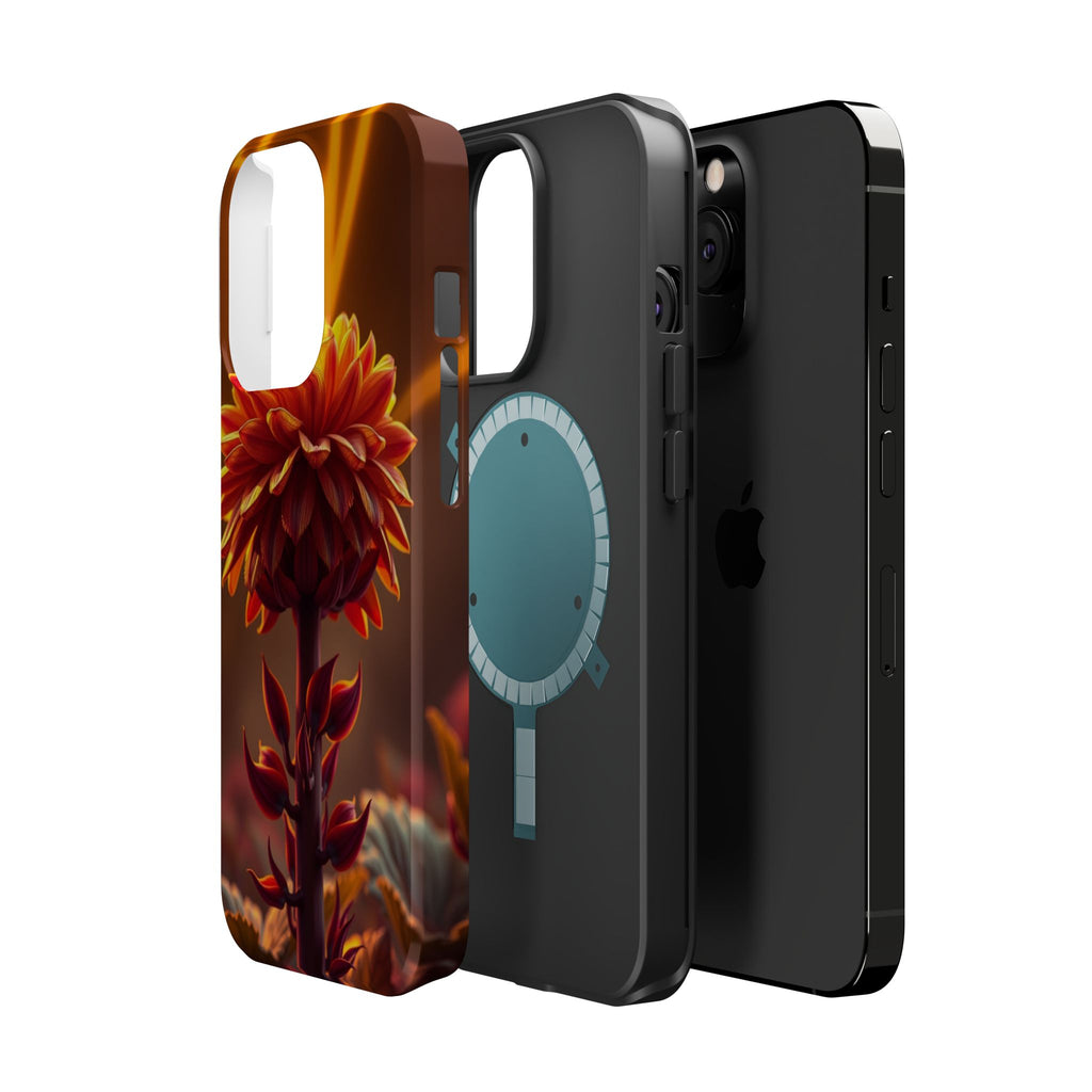 iPhone Mustard And Rust Ranunculus Stack Slim Everyday iPhone Designer · iPhone