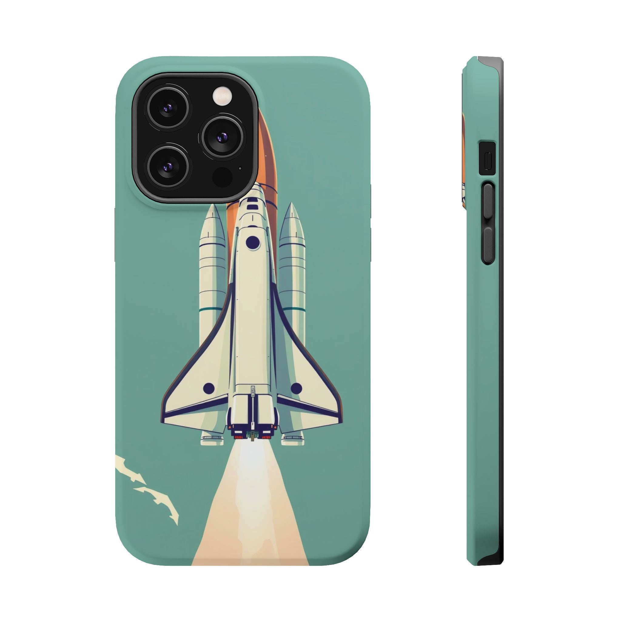 iPhone Retro Space Shuttle Cinematic Art Slim Everyday Designer Case · iPhone Ca