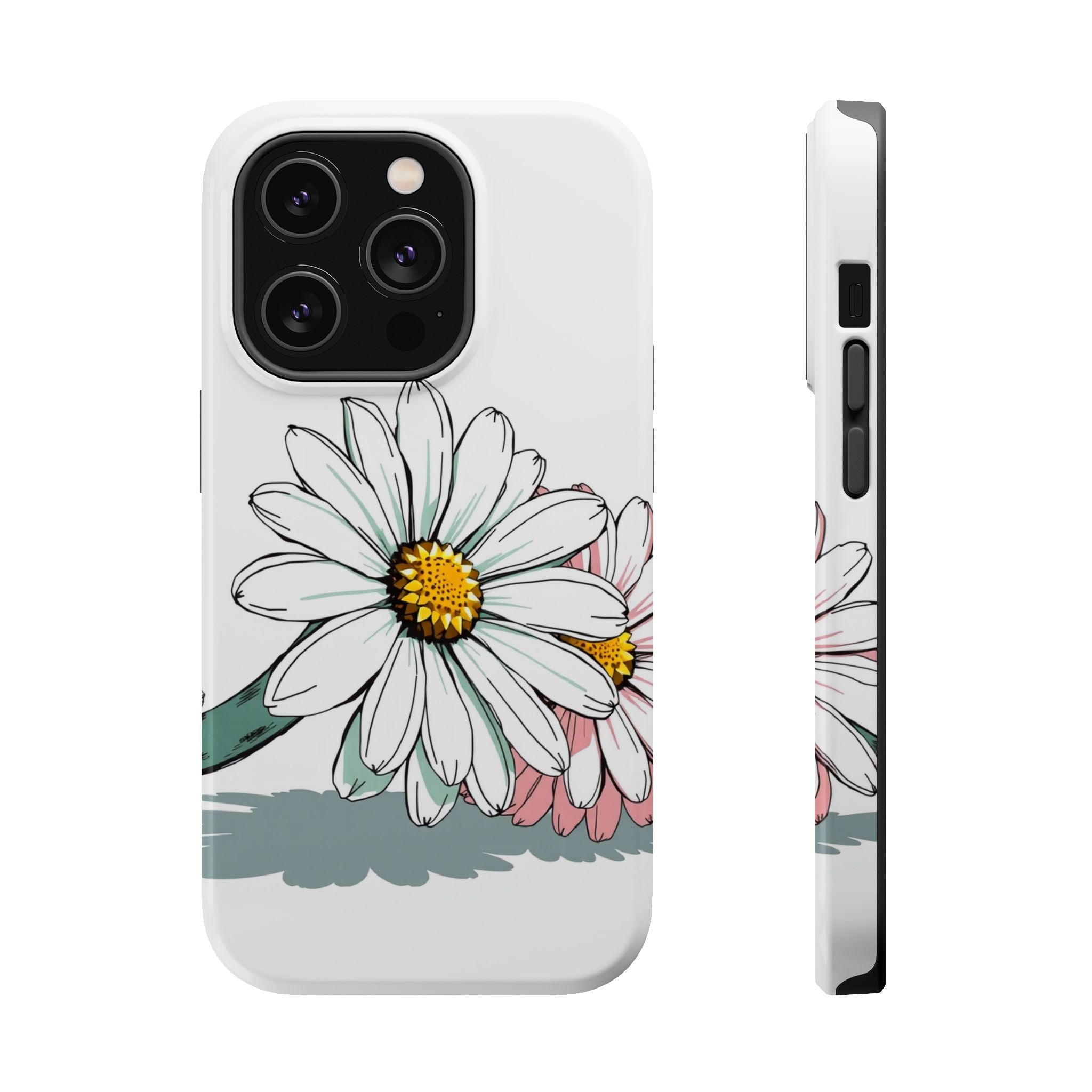 iPhone Daisy Chain Hand-Drawn Sketch Slim Everyday Designer Case · iPhone Case