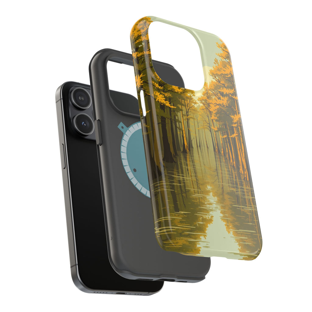 iPhone Cypress Swamp Enchanted Art Bold Modern Everyday Snap Case · iPhone Case