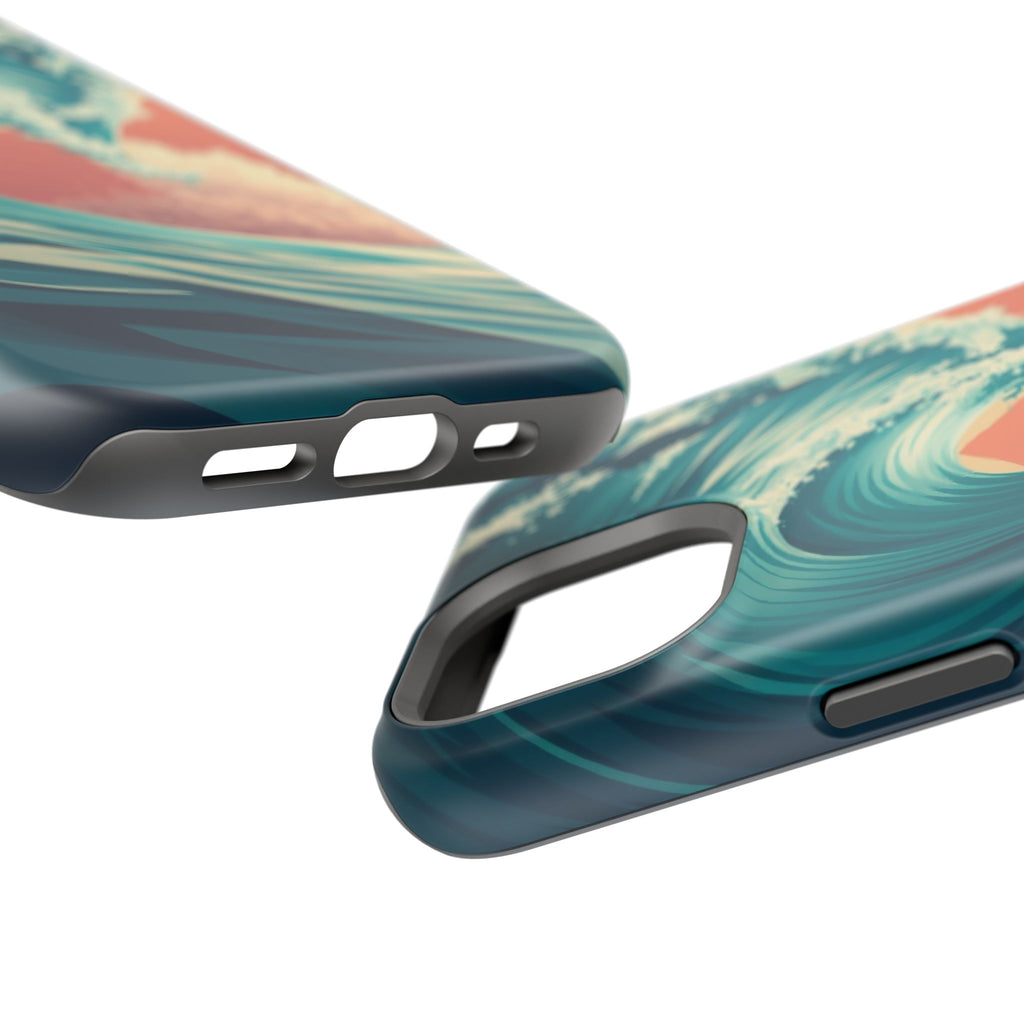iPhone Ocean Wave Crash Cinematic Art Slim Everyday Designer Case · iPhone Case