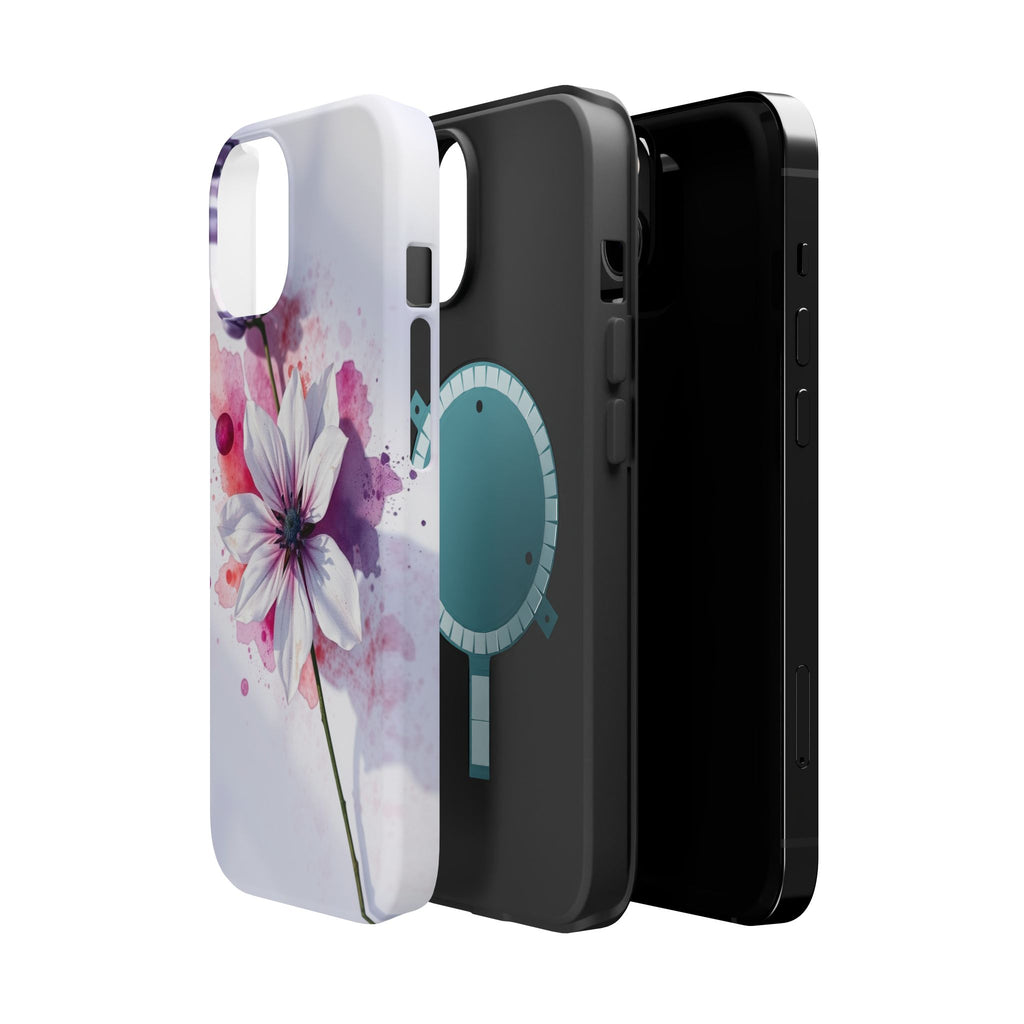 iPhone Floral Watercolor Splash Bold Art Slim Everyday iPhone 15 · iPhone Case