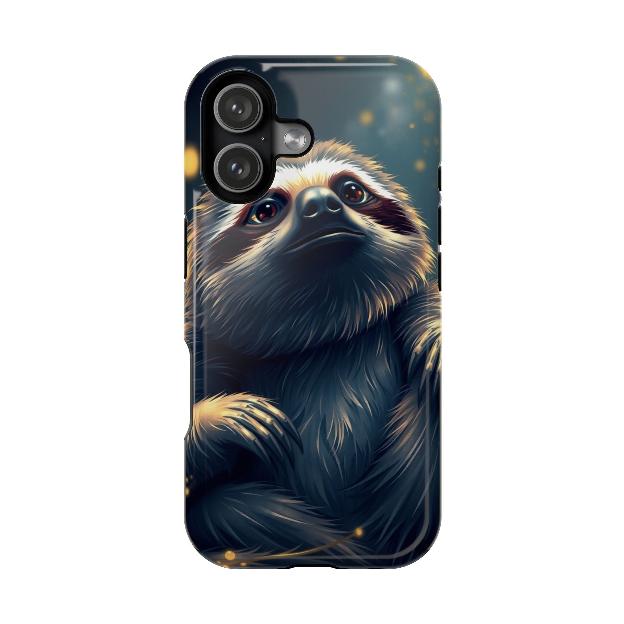 iPhone Vibrant Cozy Sloth Mode Design Slim Everyday Designer Case · iPhone Case