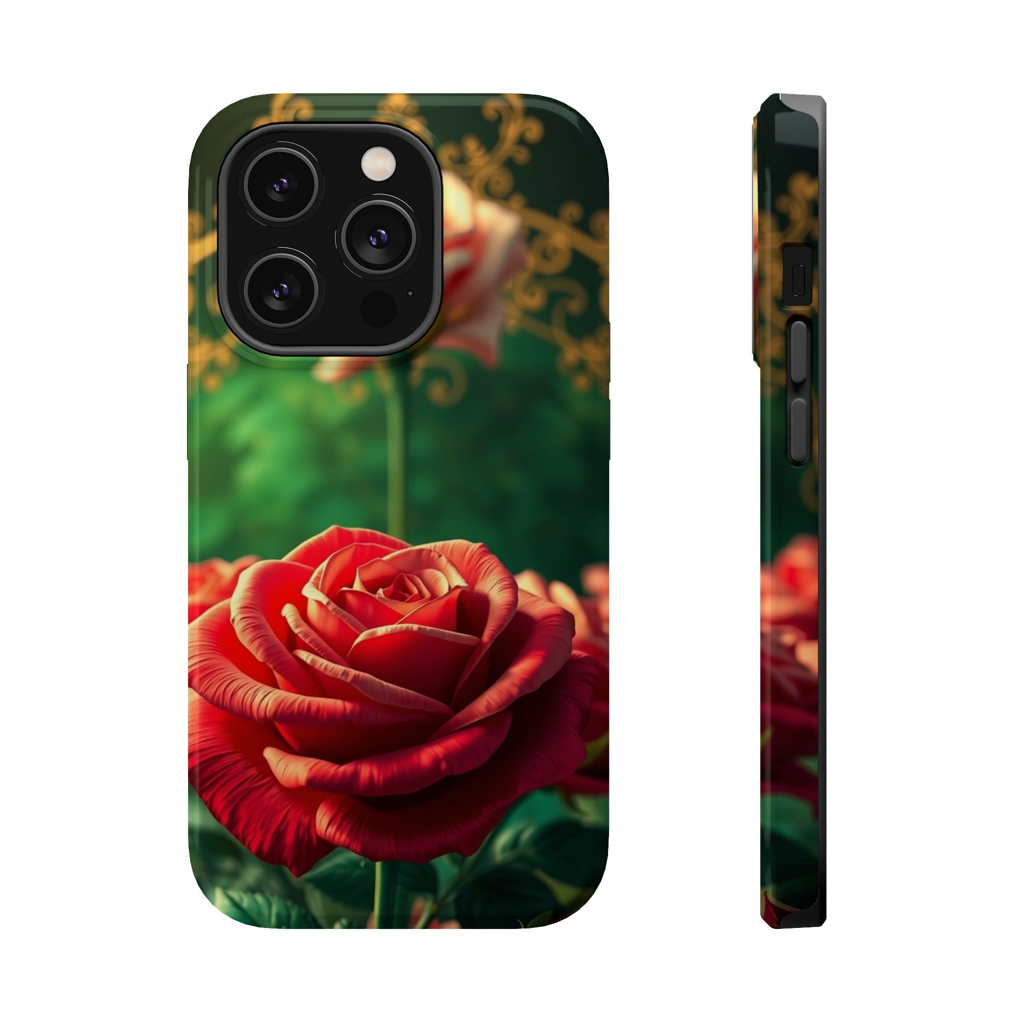 iPhone Rose Garden Enchanted Art Bold Modern Everyday Snap Case · iPhone Case