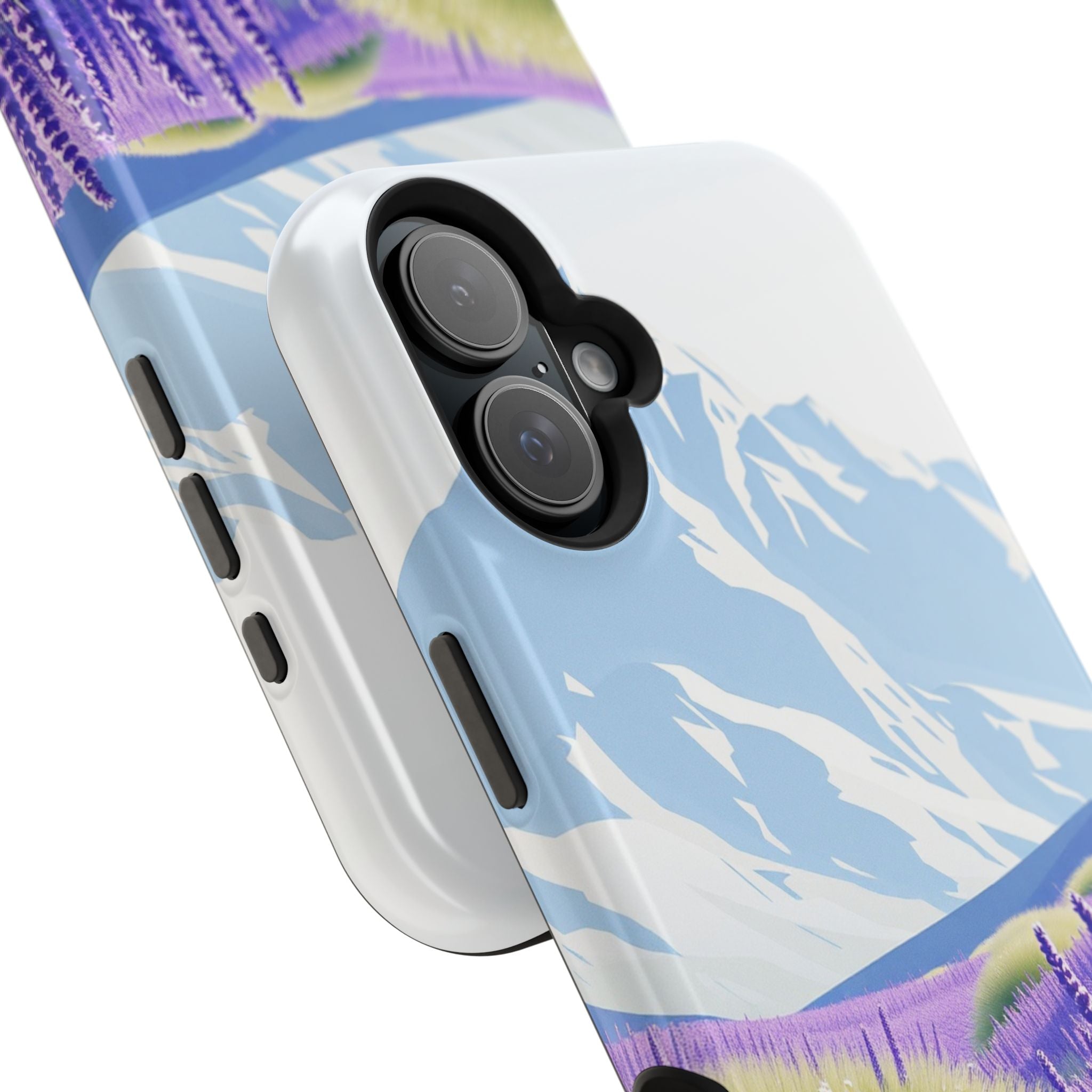 iPhone Alpine Meadow Electric Art 10 Slim Everyday Designer Case · iPhone Case