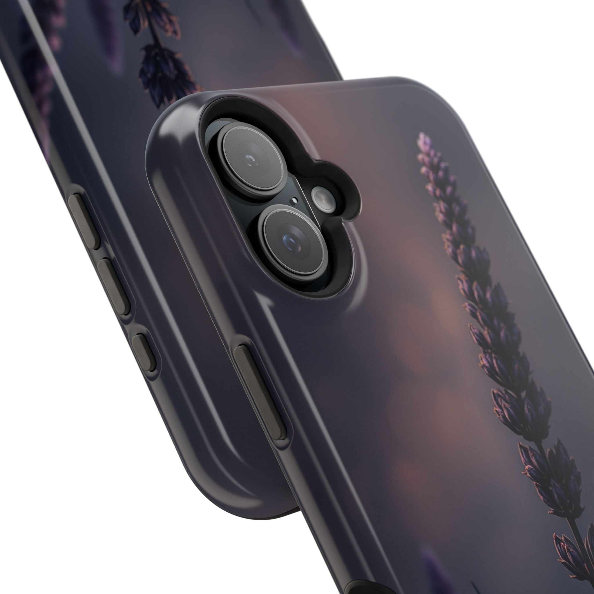 iPhone Lavender Haze Electric Art Clean Minimal Snap Case · iPhone Case