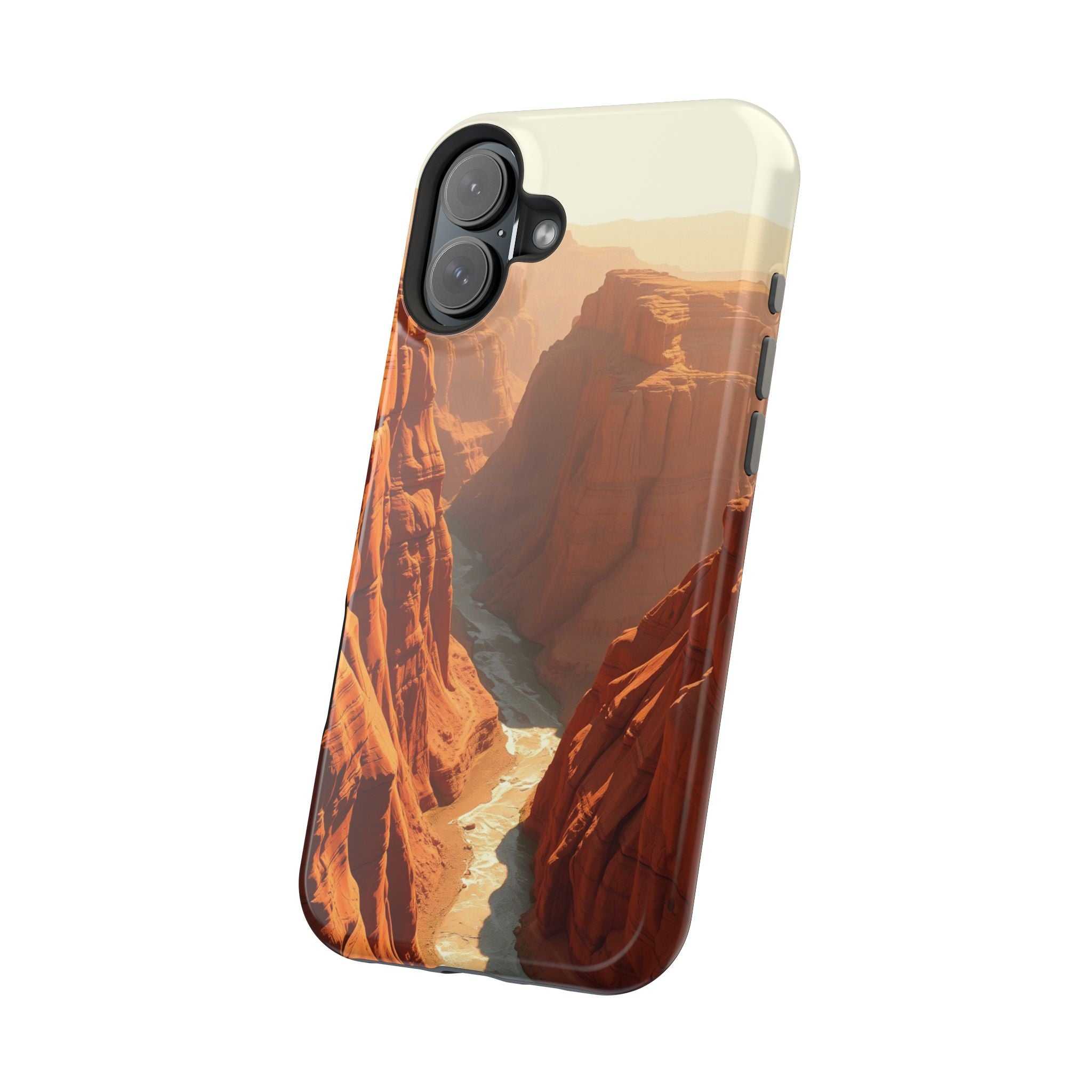 iPhone Vibrant River Canyon Design Bold Modern Everyday Snap Case · iPhone Case