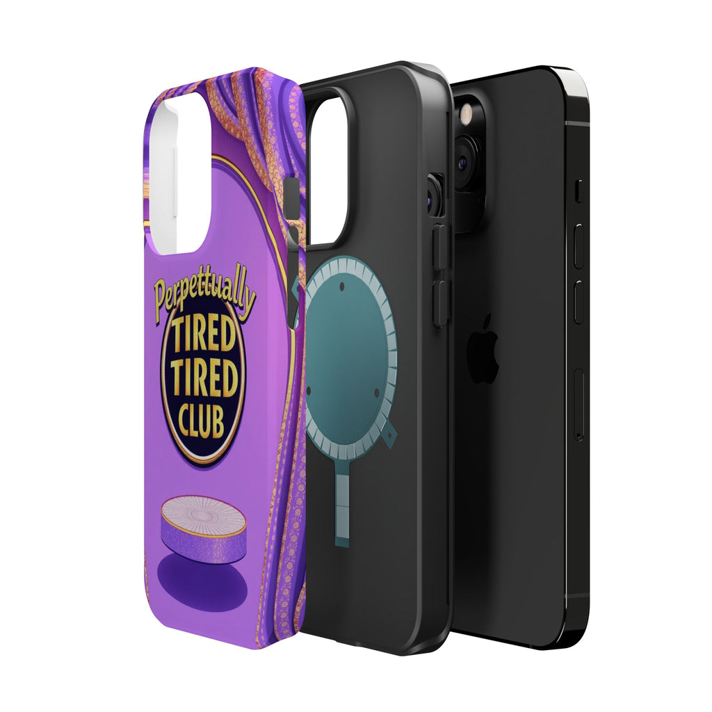 iPhone Perpetually Tired Club Bold Art Slim Everyday Designer Case · iPhone Case