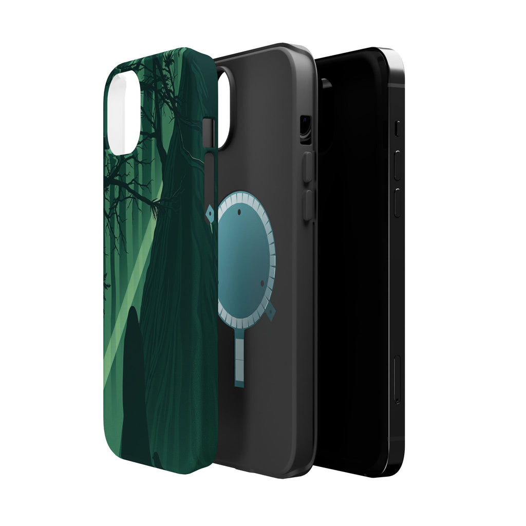 iPhone Sage And Ivory Dark Forest Spirits Slim Everyday Designer Case · iPhone C