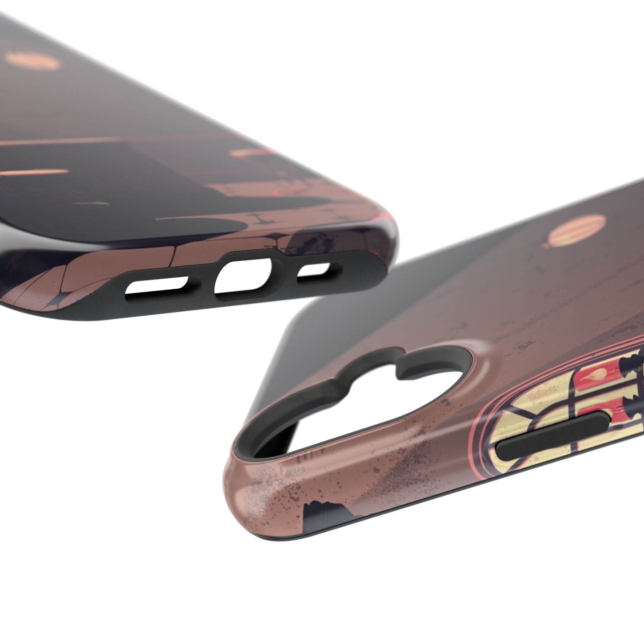 iPhone Speakeasy Dark Grunge Distressed Slim Everyday Designer Case · iPhone Cas
