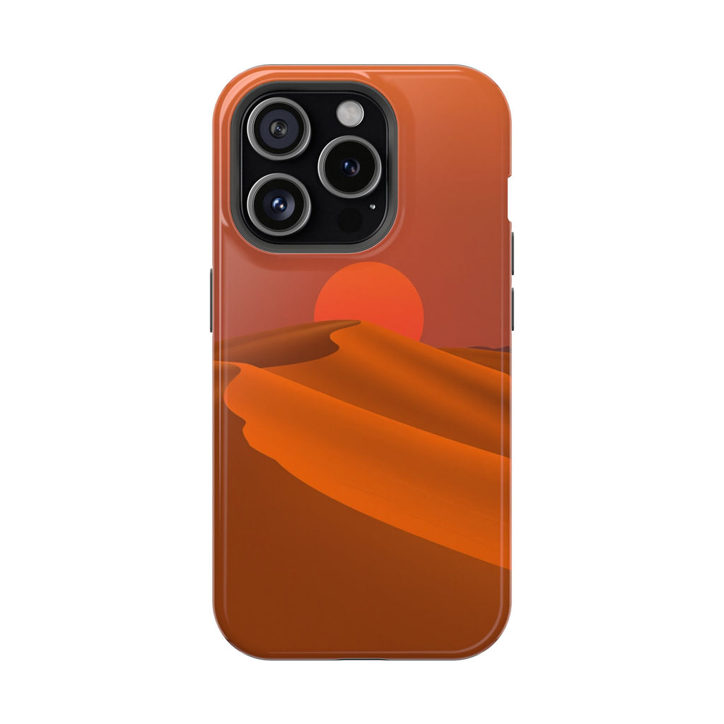 iPhone Serene Sand Dunes at Dusk Design Slim Everyday iPhone 15 · iPhone Case