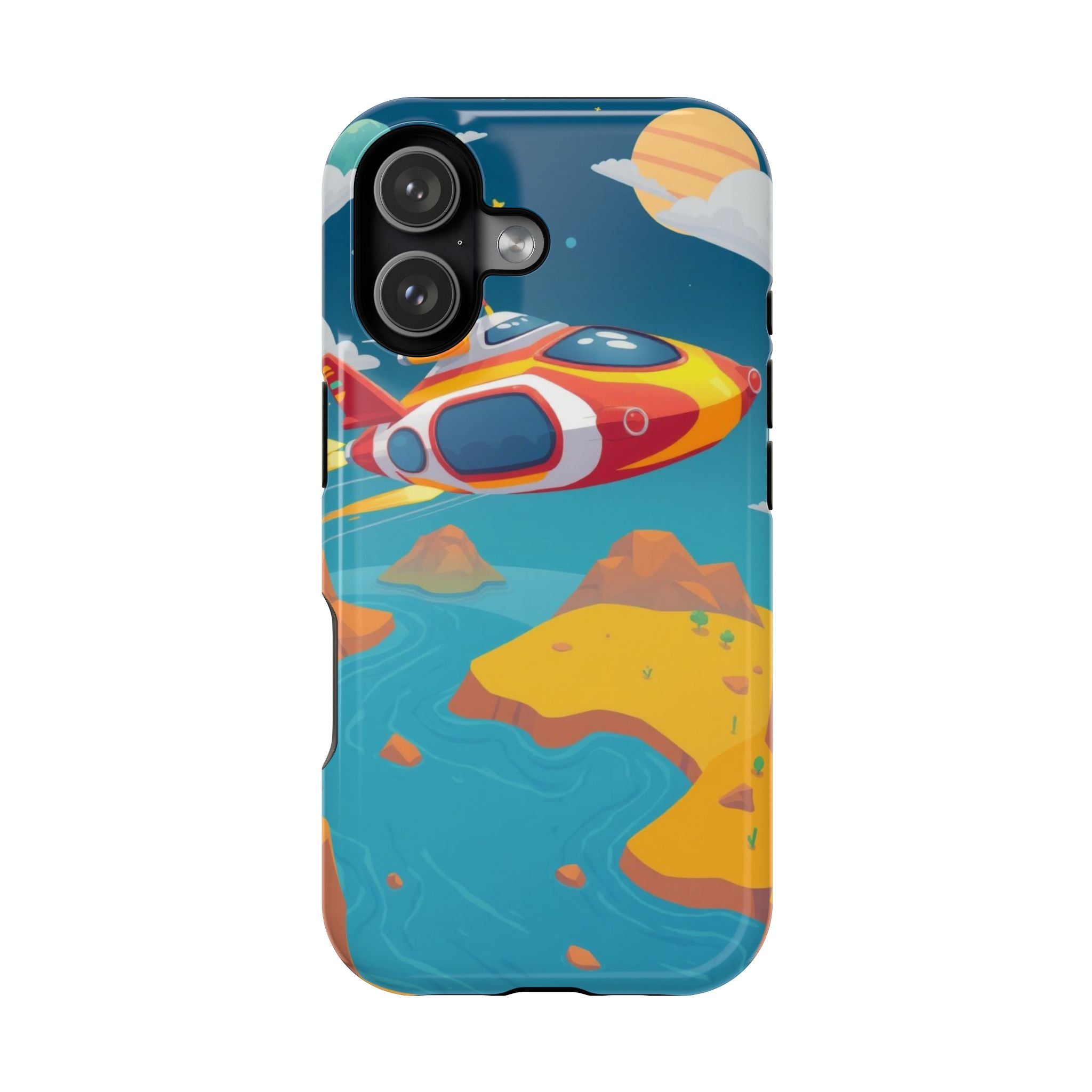 iPhone Hovercraft Glide Kids Fun Clean iPhone Phone Case Gift Minimal · iPhone C