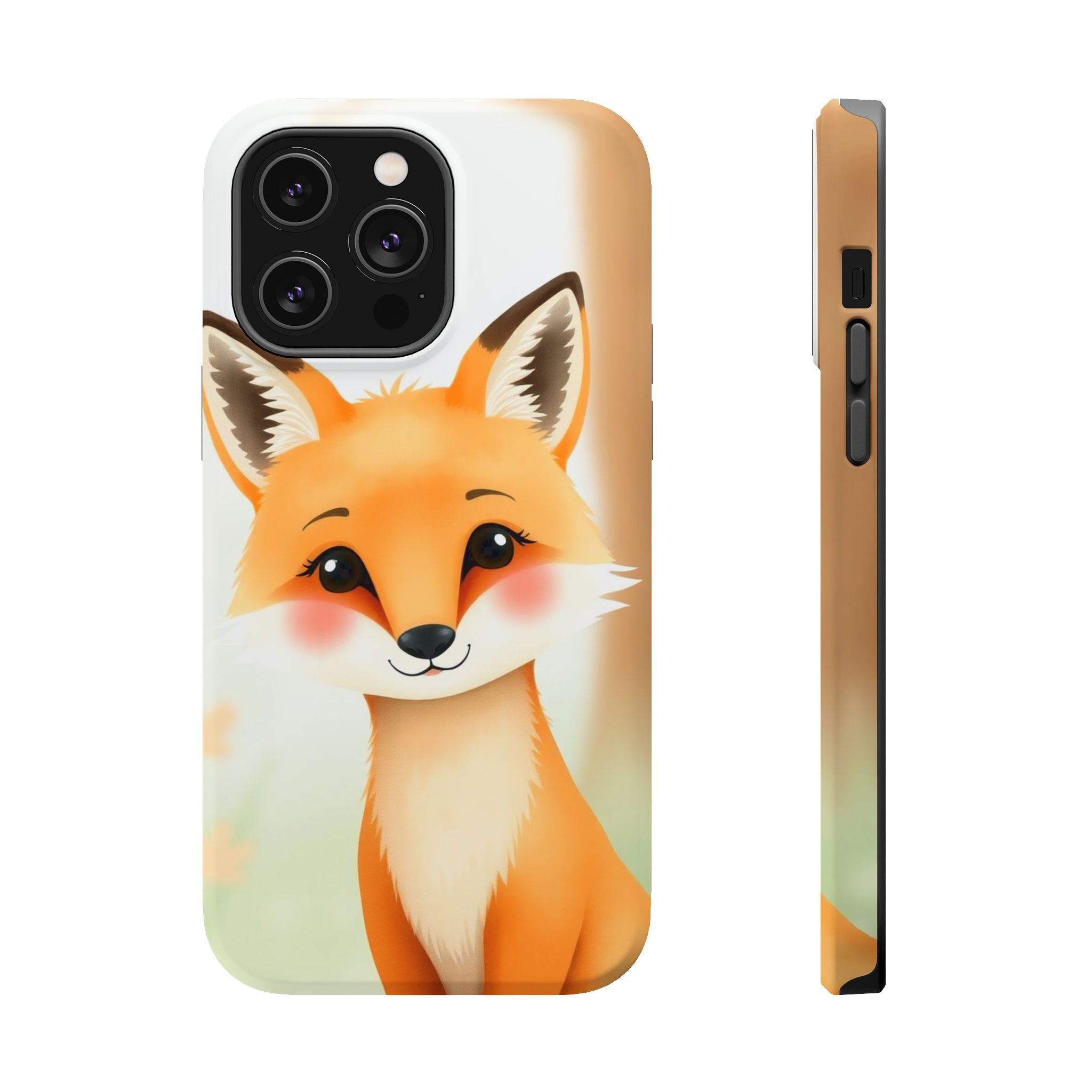 iPhone Watercolor Fox Portrait Kids Fun iPhone Phone Case Gift Slim · iPhone Cas