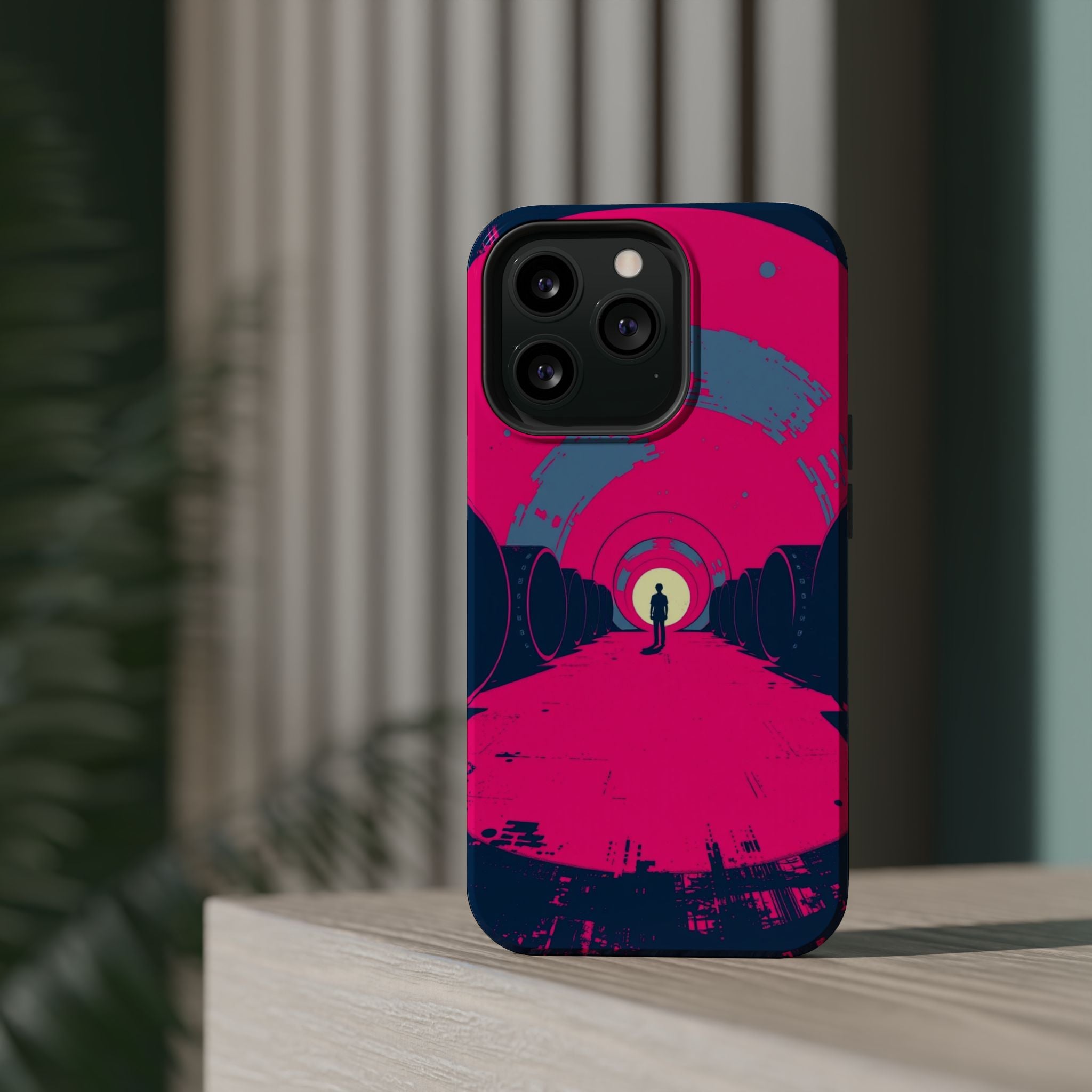 iPhone 1960s Mod Circles Bold Art Bold Modern Everyday Snap Case · iPhone Case