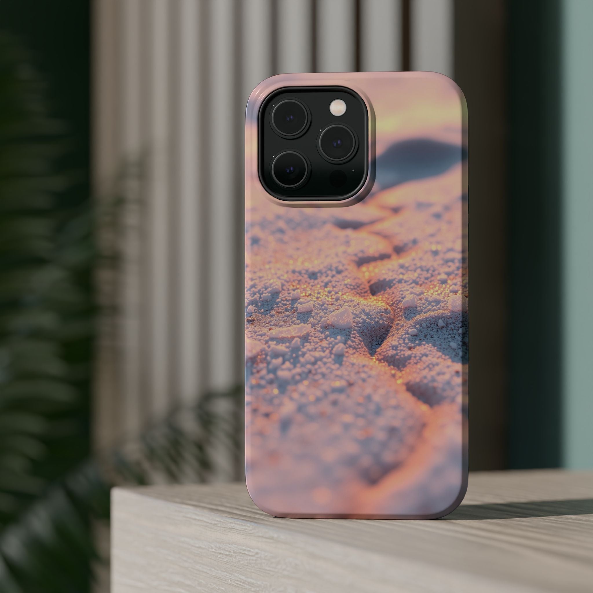 iPhone Snow Field Holographic Iridescent Slim Everyday iPhone Designer · iPhone