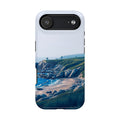 iPhone Midnight Blue And Silver Pebble Beach Soft iPhone 20 Finish · iPhone Case