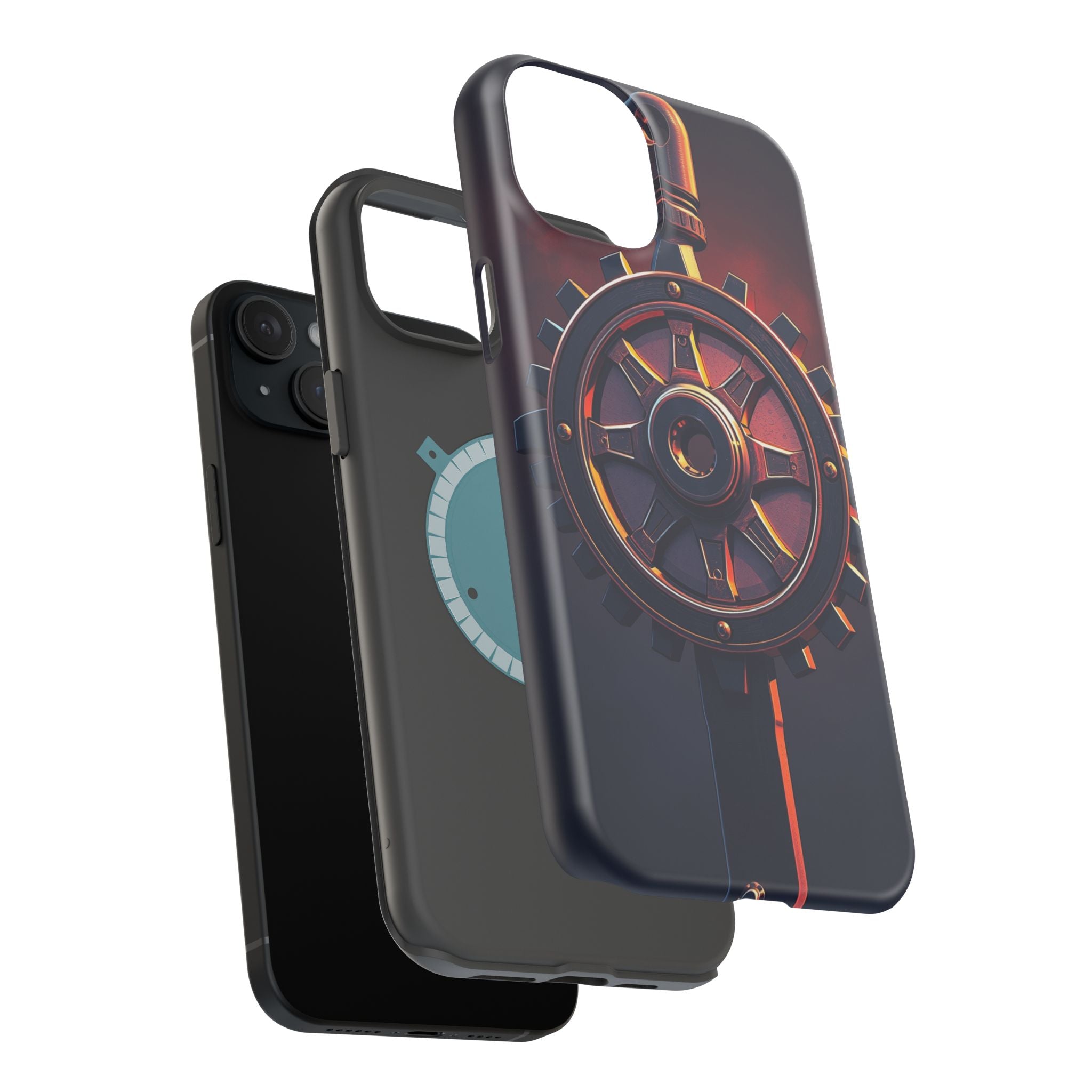 iPhone Rotary Electric Art Phone Bold Modern Everyday Snap Case · iPhone Case