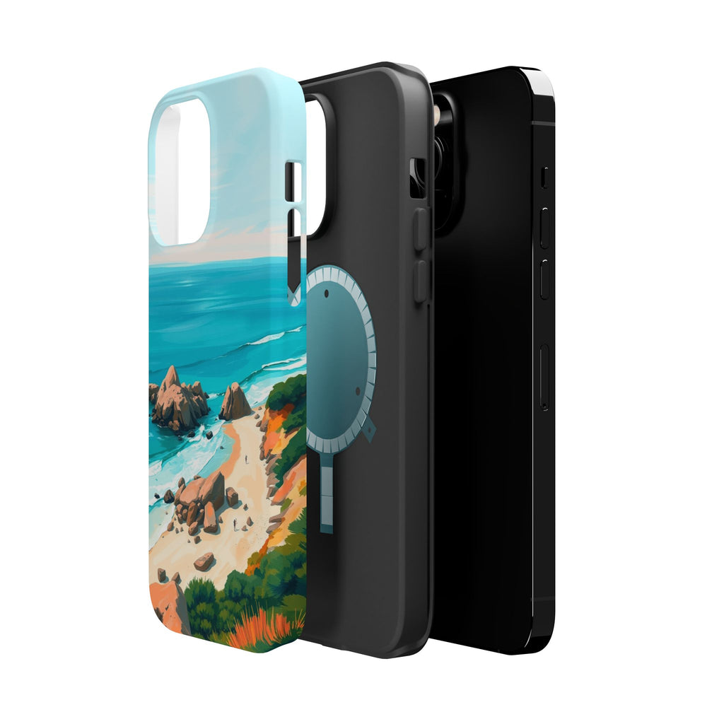iPhone Pebble Beach Cinematic Art Bold Modern Everyday Snap Case · iPhone Case