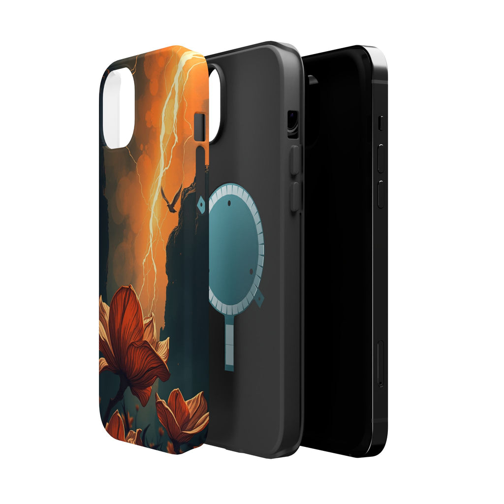 iPhone Vibrant Petal Storm Design Bold Modern Everyday Snap Case · iPhone Case