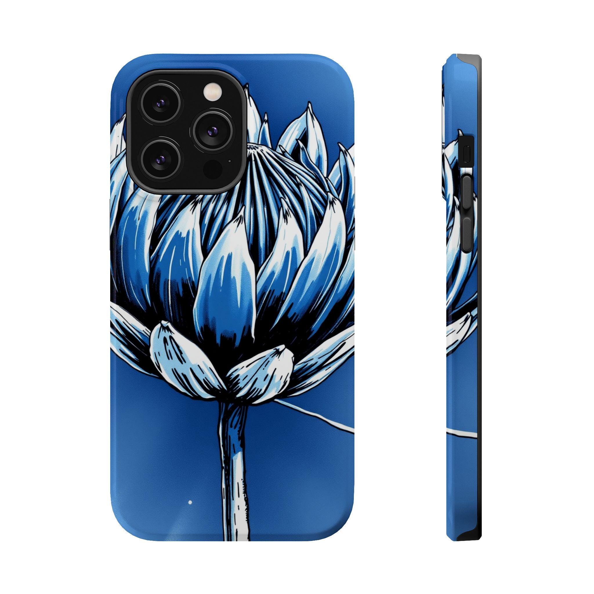 iPhone Protea Bold Hand-Drawn Sketch Slim Everyday Designer Case · iPhone Case