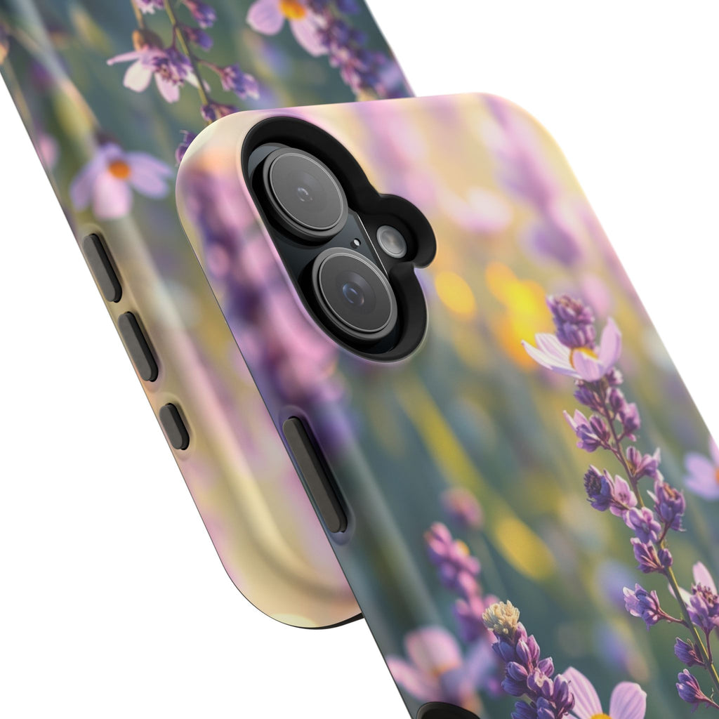 iPhone Lavender And Pearl Wildflower Field Slim iPhone Everyday · iPhone Case