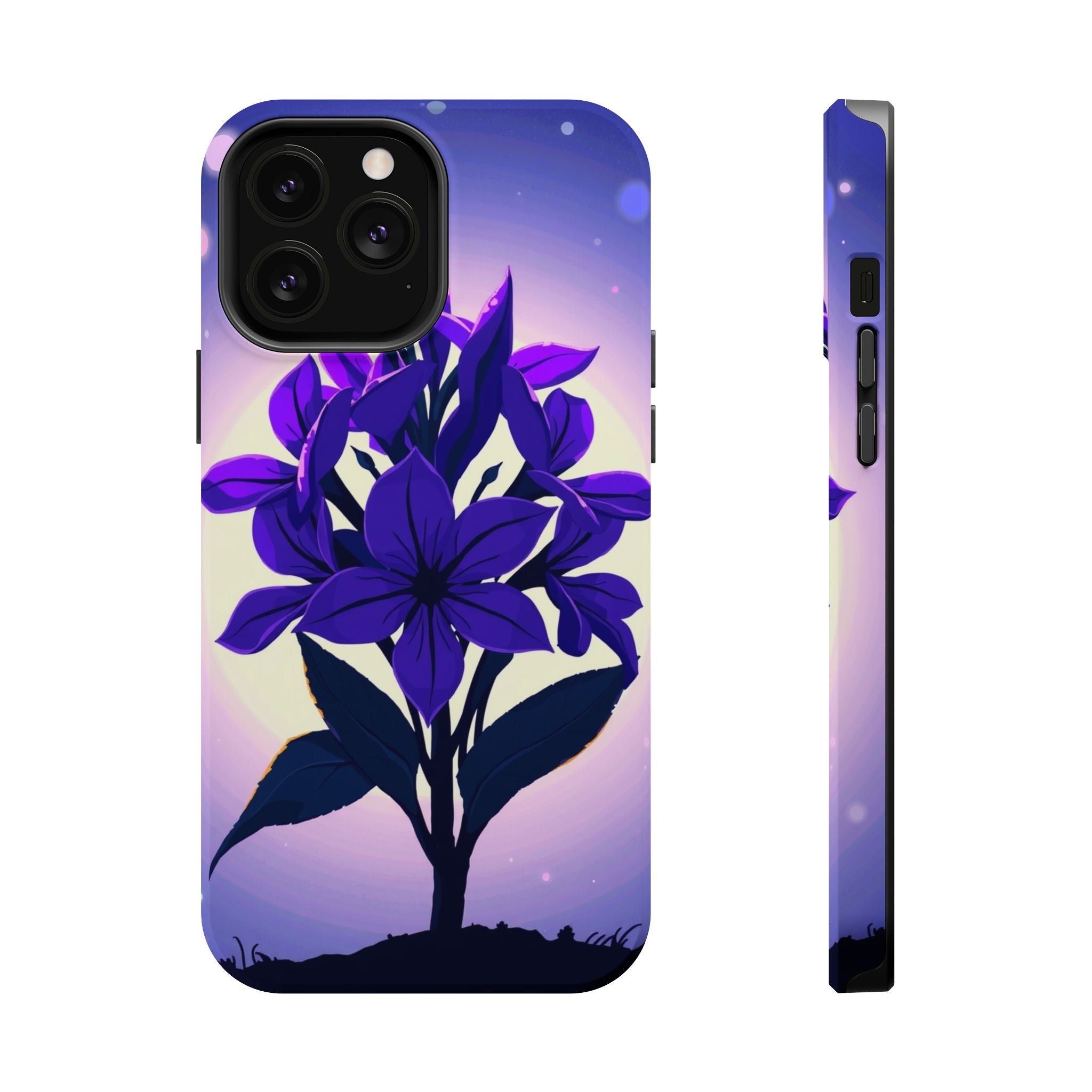 iPhone Floral Crown Mystic Art 13 Bold Modern Everyday Snap Case · iPhone Case