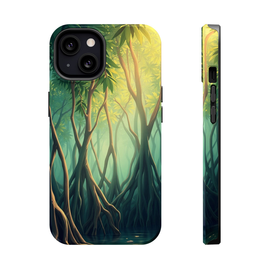 iPhone Mangrove Roots Dreamy Ethereal Slim Everyday Designer Case · iPhone Case