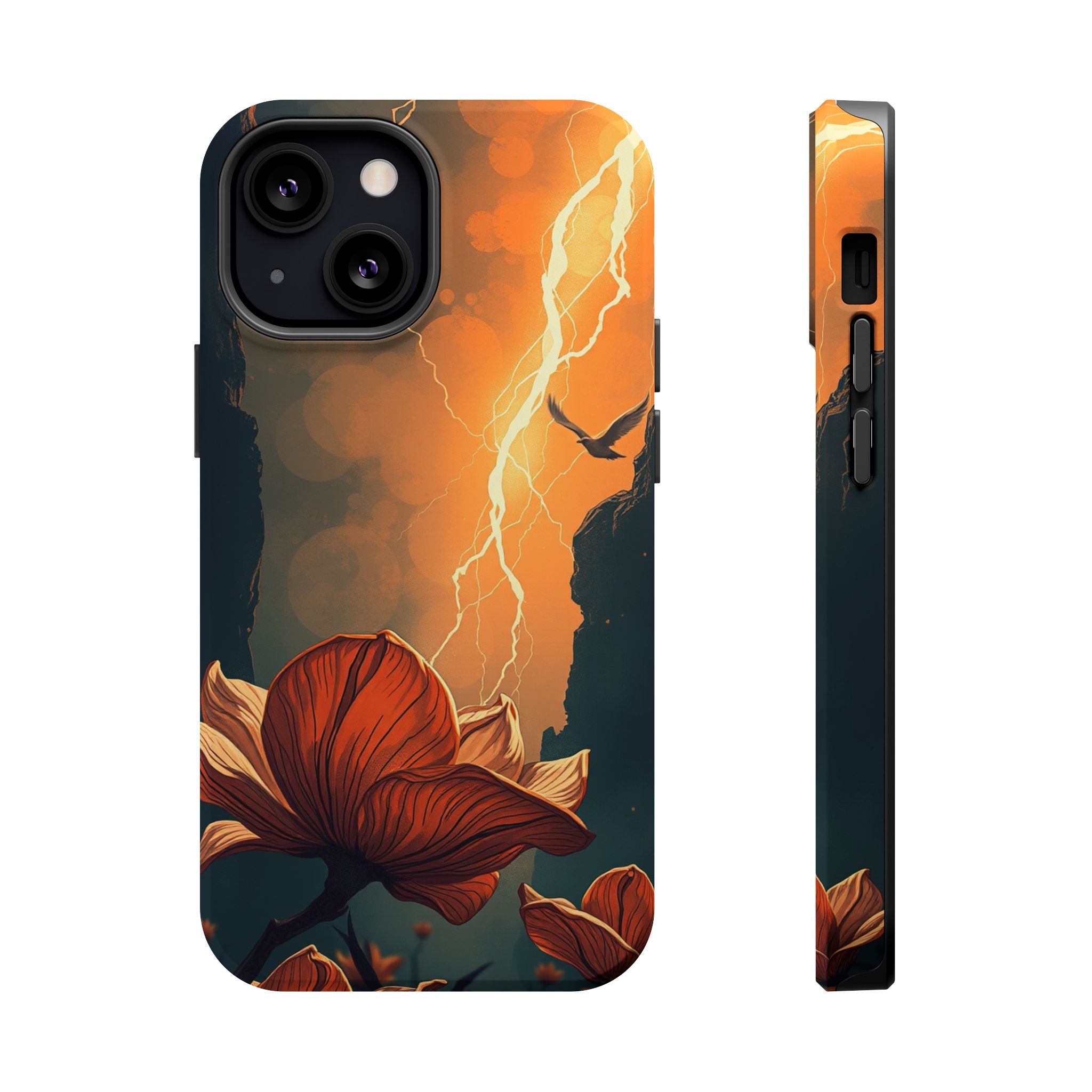 iPhone Vibrant Petal Storm Design Bold Modern Everyday Snap Case · iPhone Case