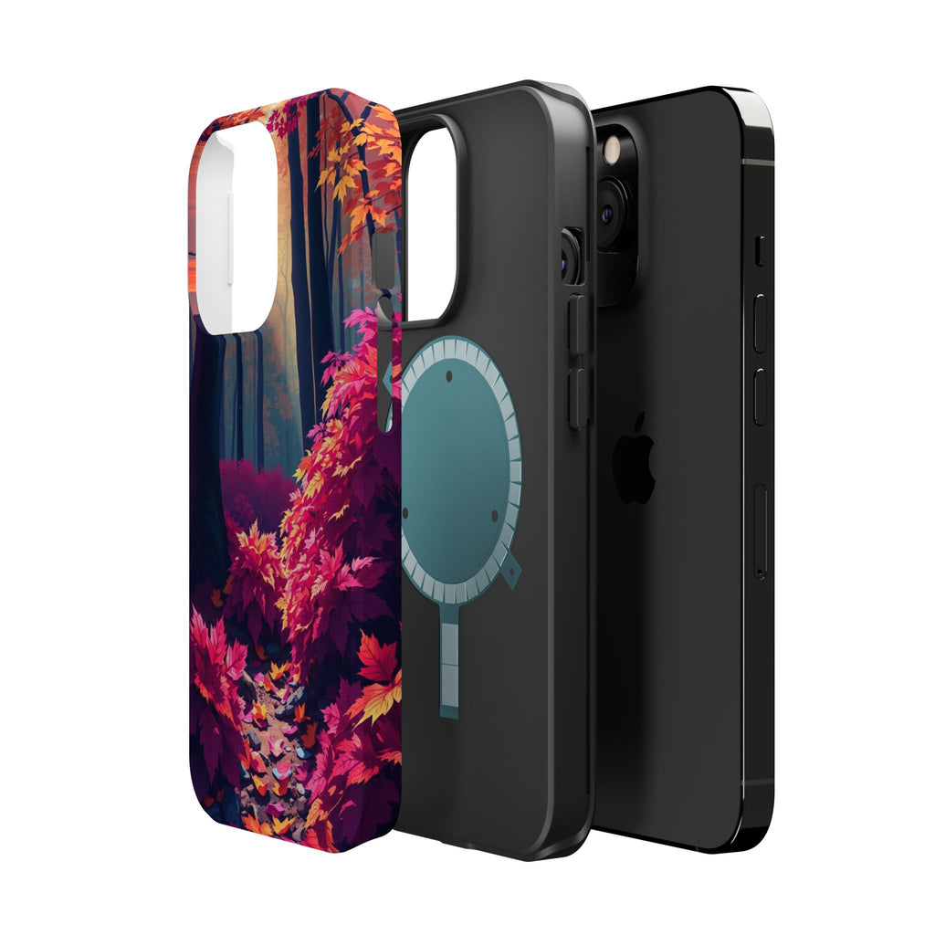 iPhone Earthy Autumn Forest Floor Design Slim Everyday iPhone Designer · iPhone