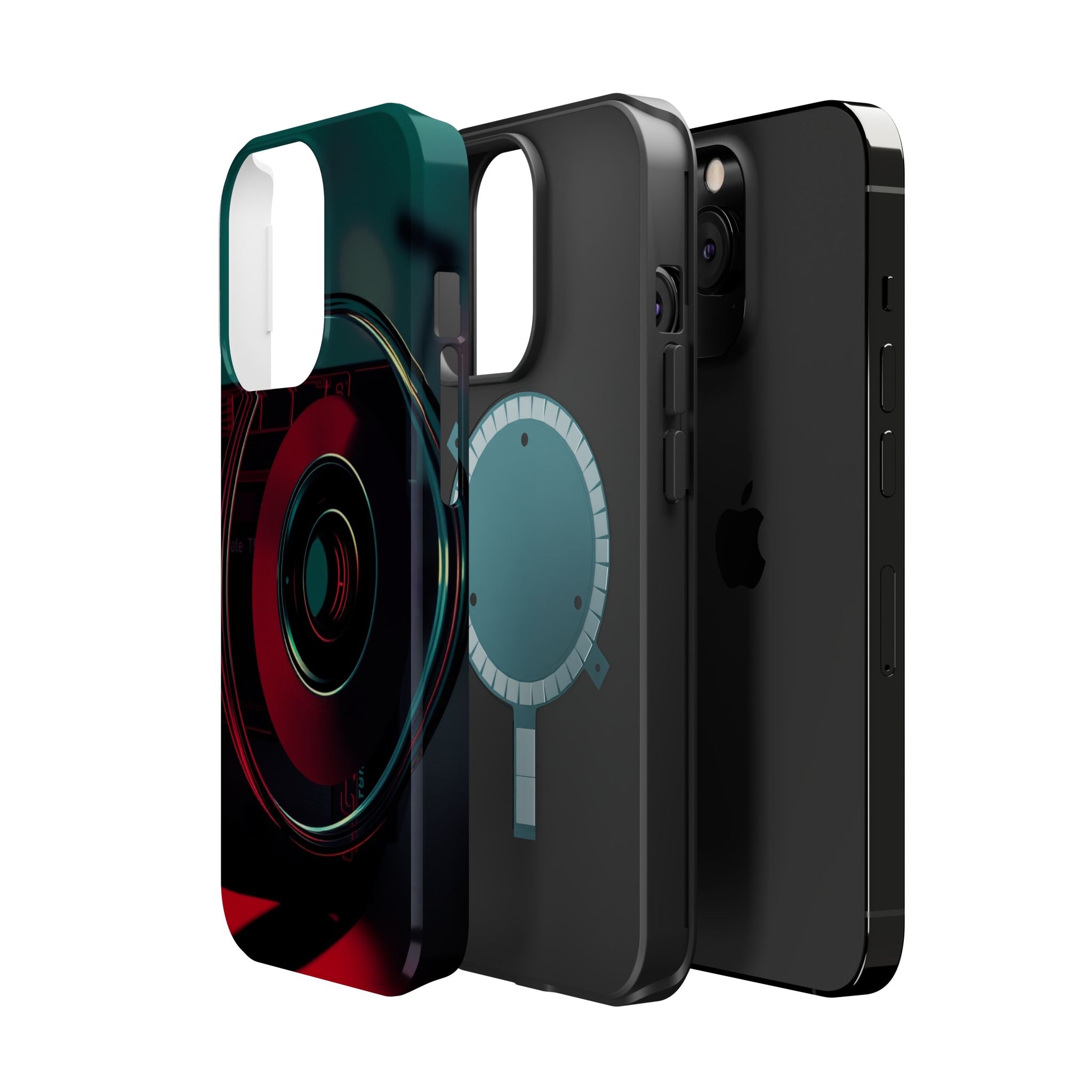iPhone Vibrant Cassette Tape Rewind Design Slim Everyday Designer Case · iPhone