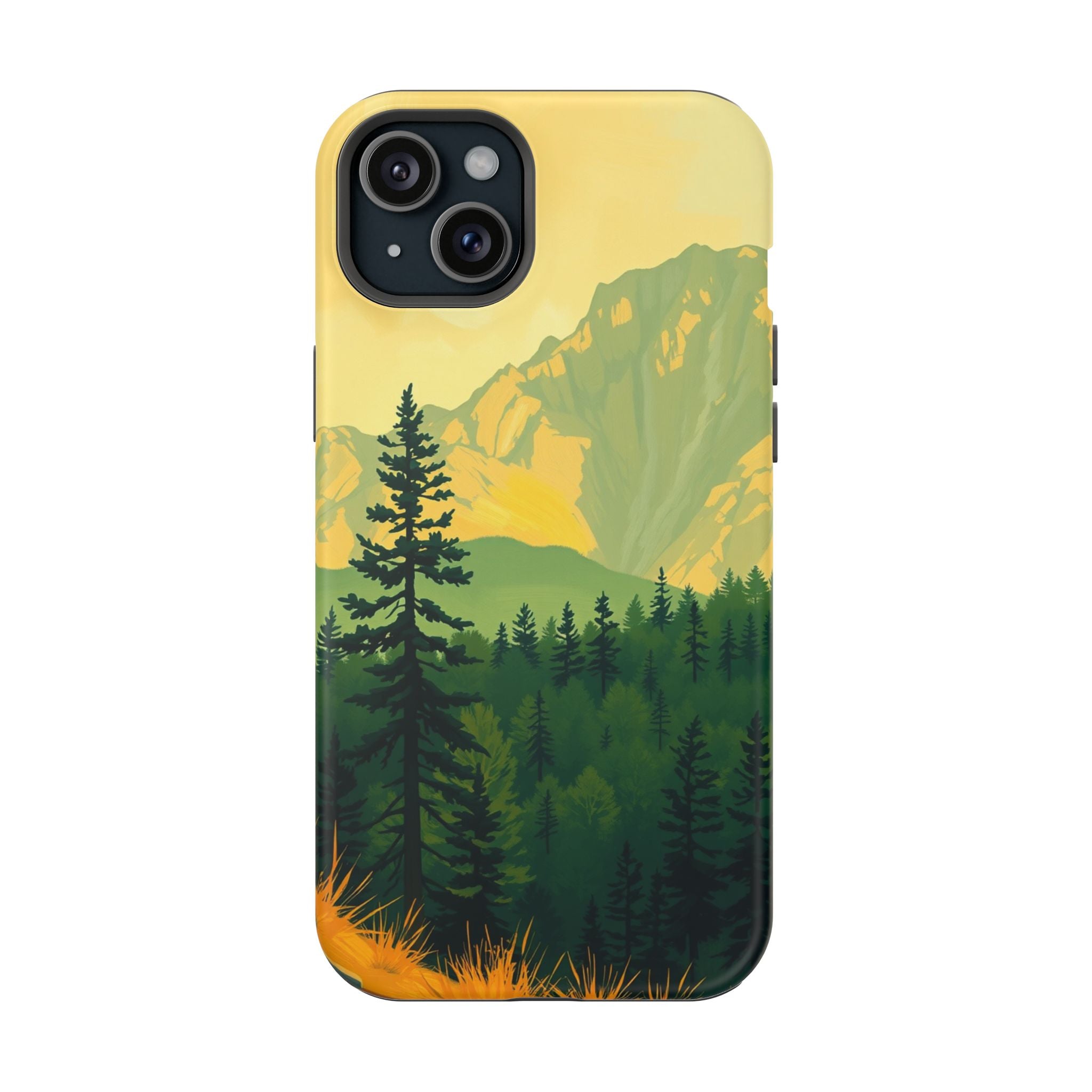 iPhone Pine Ridge Oil Painting Impressionist Slim iPhone Everyday · iPhone Case
