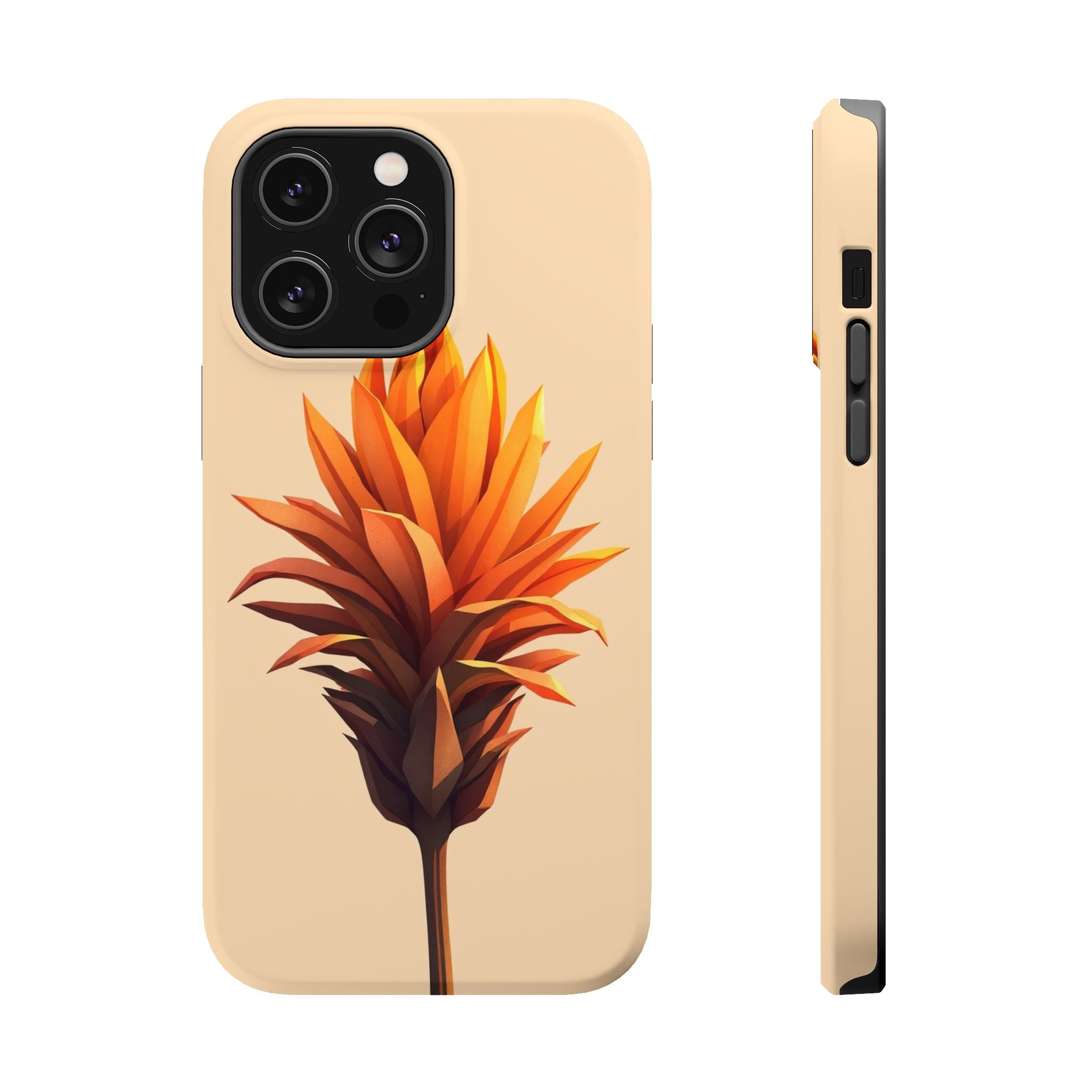 iPhone Sunset Amber And Peach Desert Flower Slim iPhone Everyday · iPhone Case