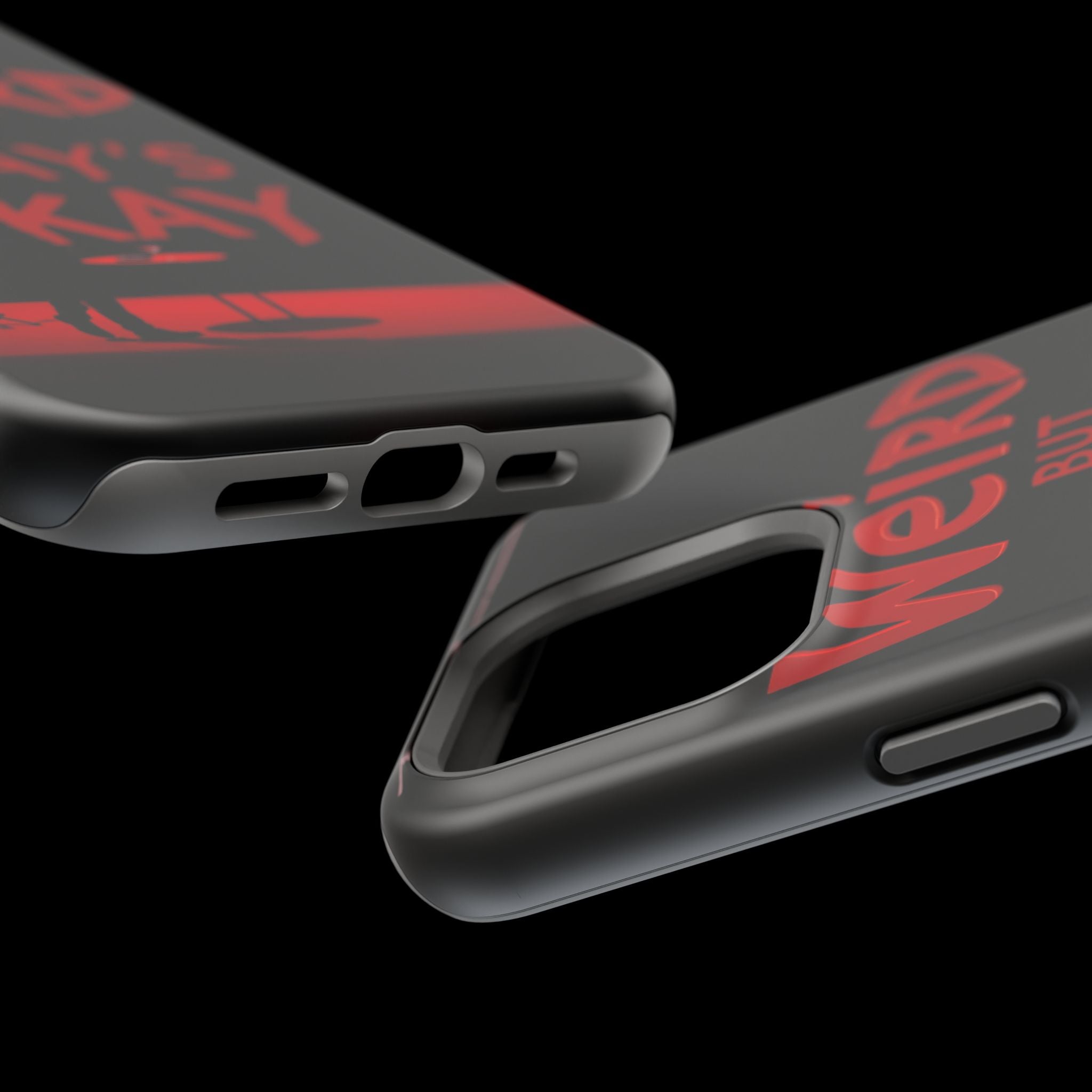 iPhone Weird But That's Okay Cinematic Art Slim Everyday Designer Case · iPhone