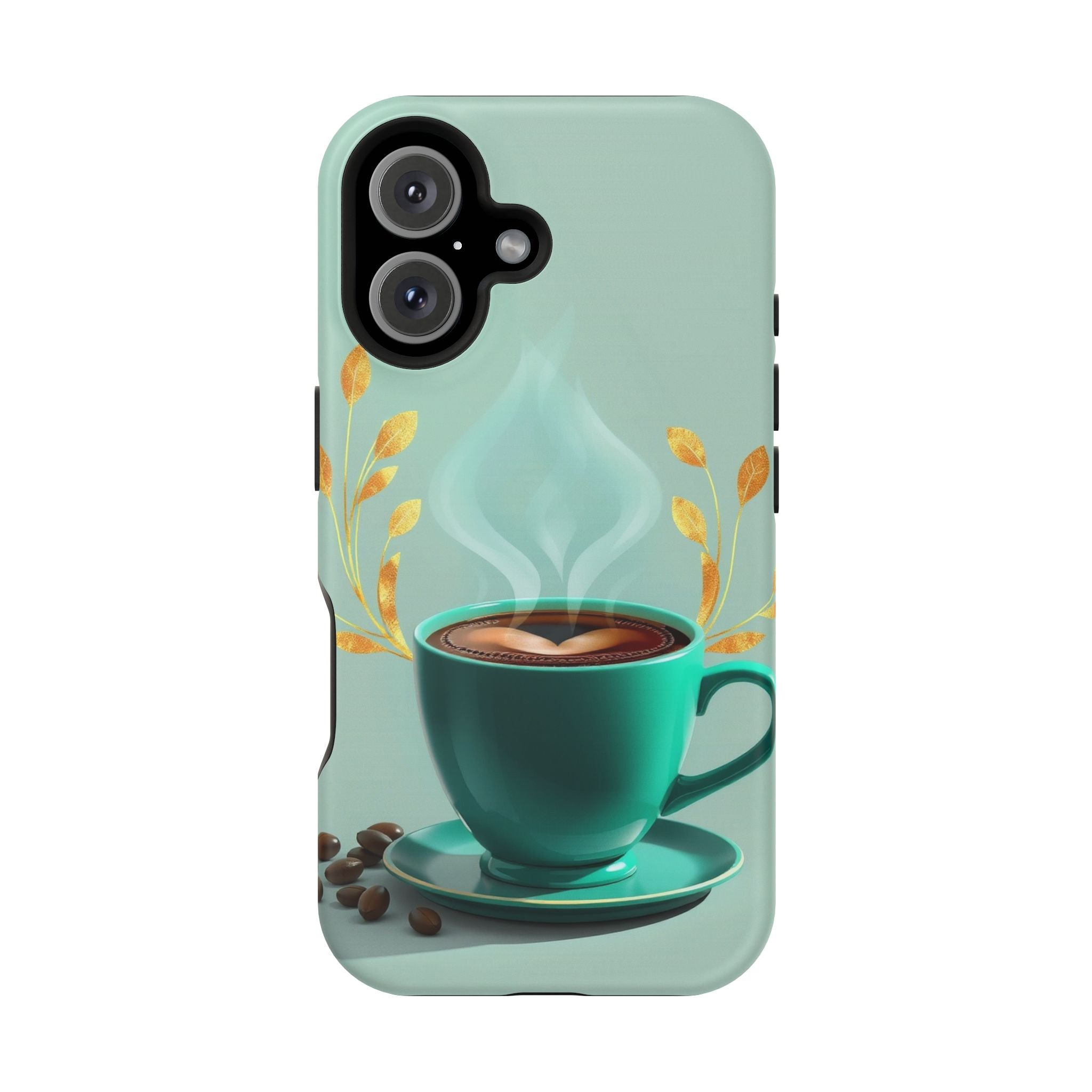iPhone Radiant Emotional Support Coffee Design Soft Finish Everyday Case · iPhon