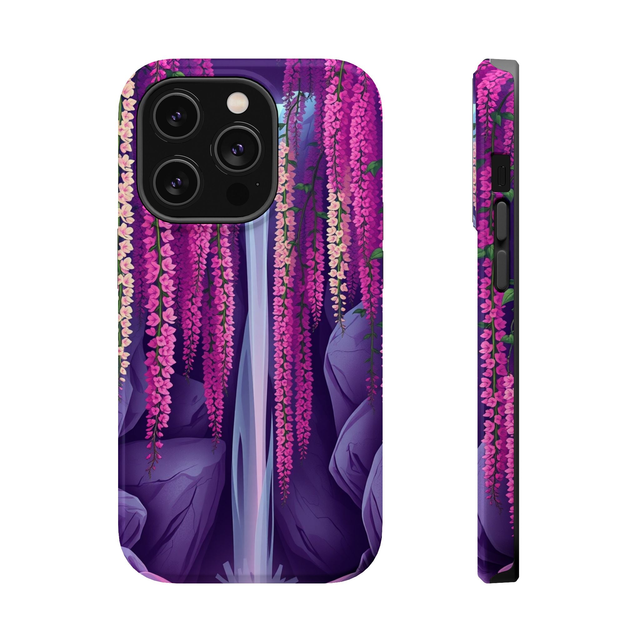 iPhone Rose Pink And Cream Wisteria Cascade Slim iPhone Everyday · iPhone Case