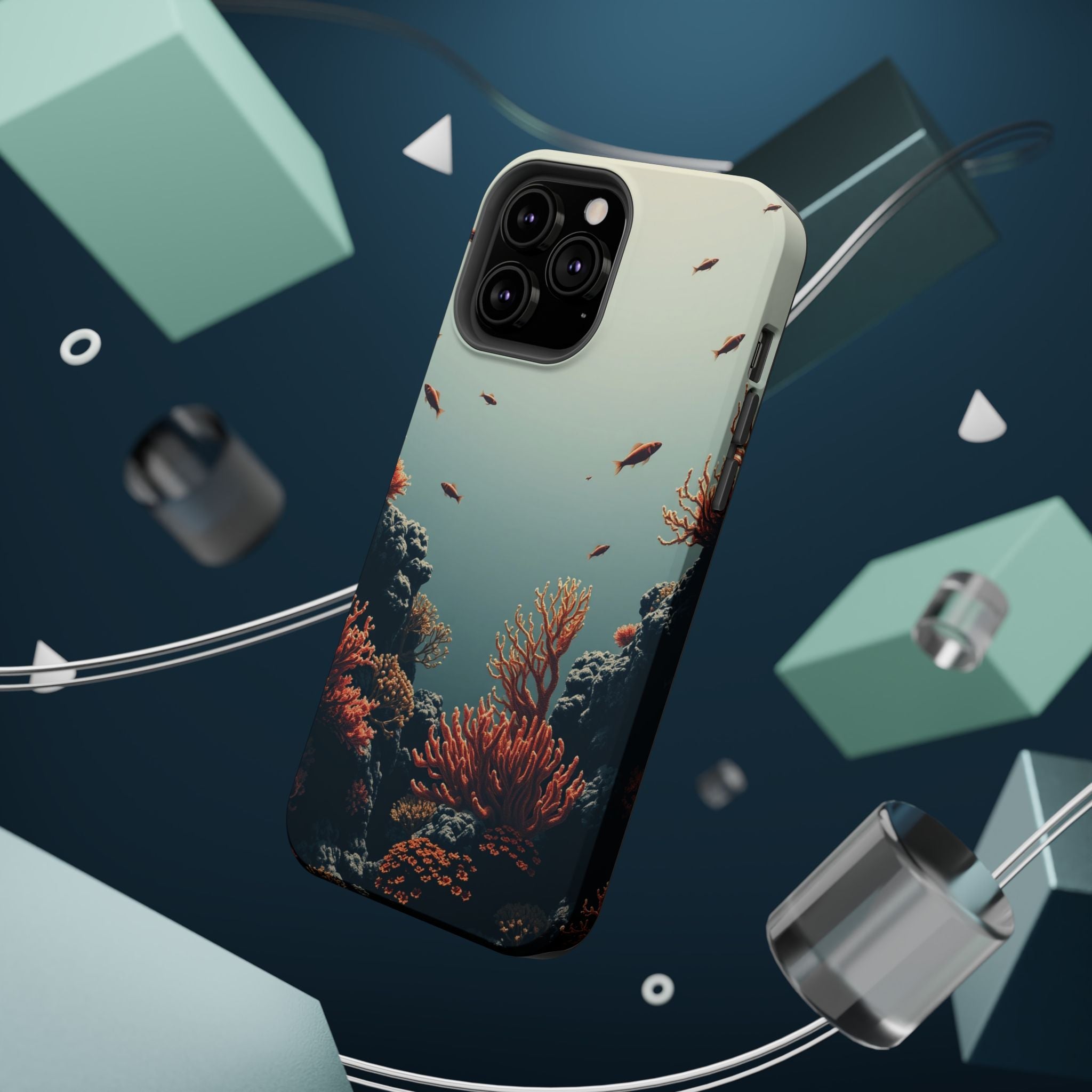 iPhone Radiant Coral Reef Life Design Slim Everyday iPhone 19 Designer · iPhone