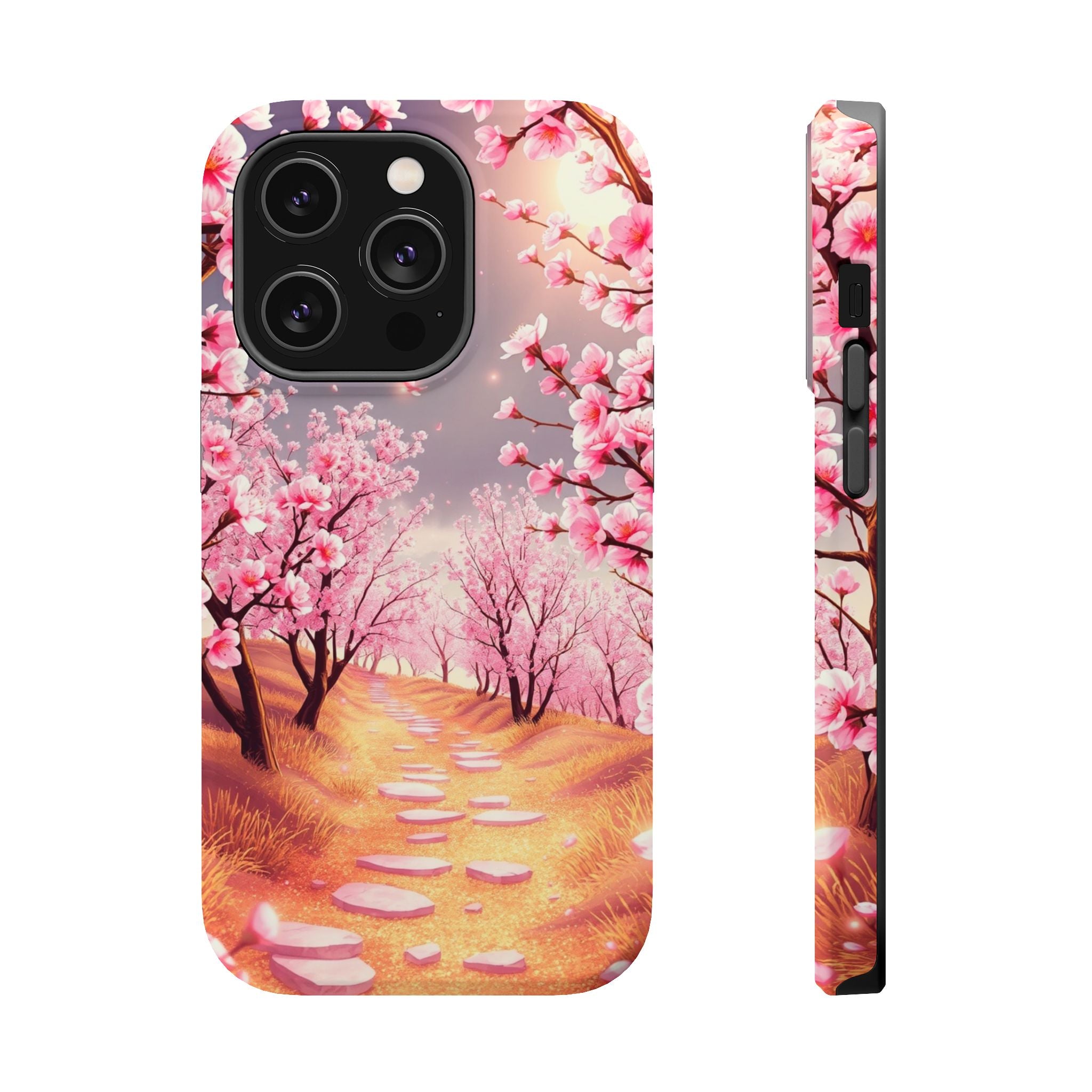 iPhone Dreamy Blossom Trail Design 14 Slim Everyday Designer Case · iPhone Case