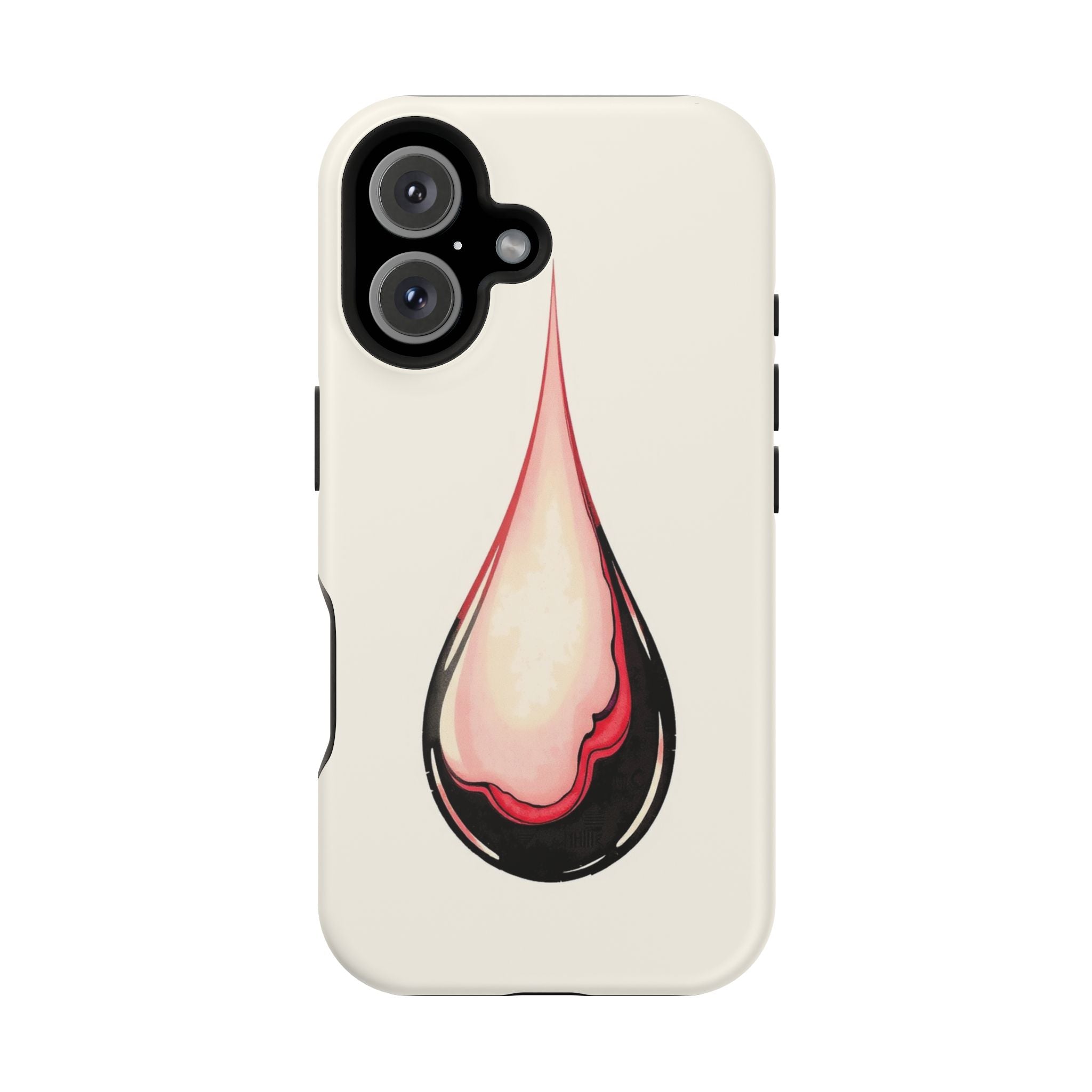 iPhone Ink Drop Dark Gothic Slim Everyday Designer Case · iPhone Case Quiet Mood